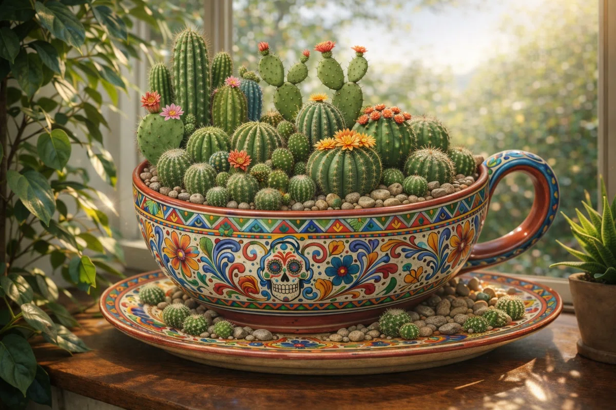 サボテン寄せ植えの楽しみ（※バーチャル）｜きのころ