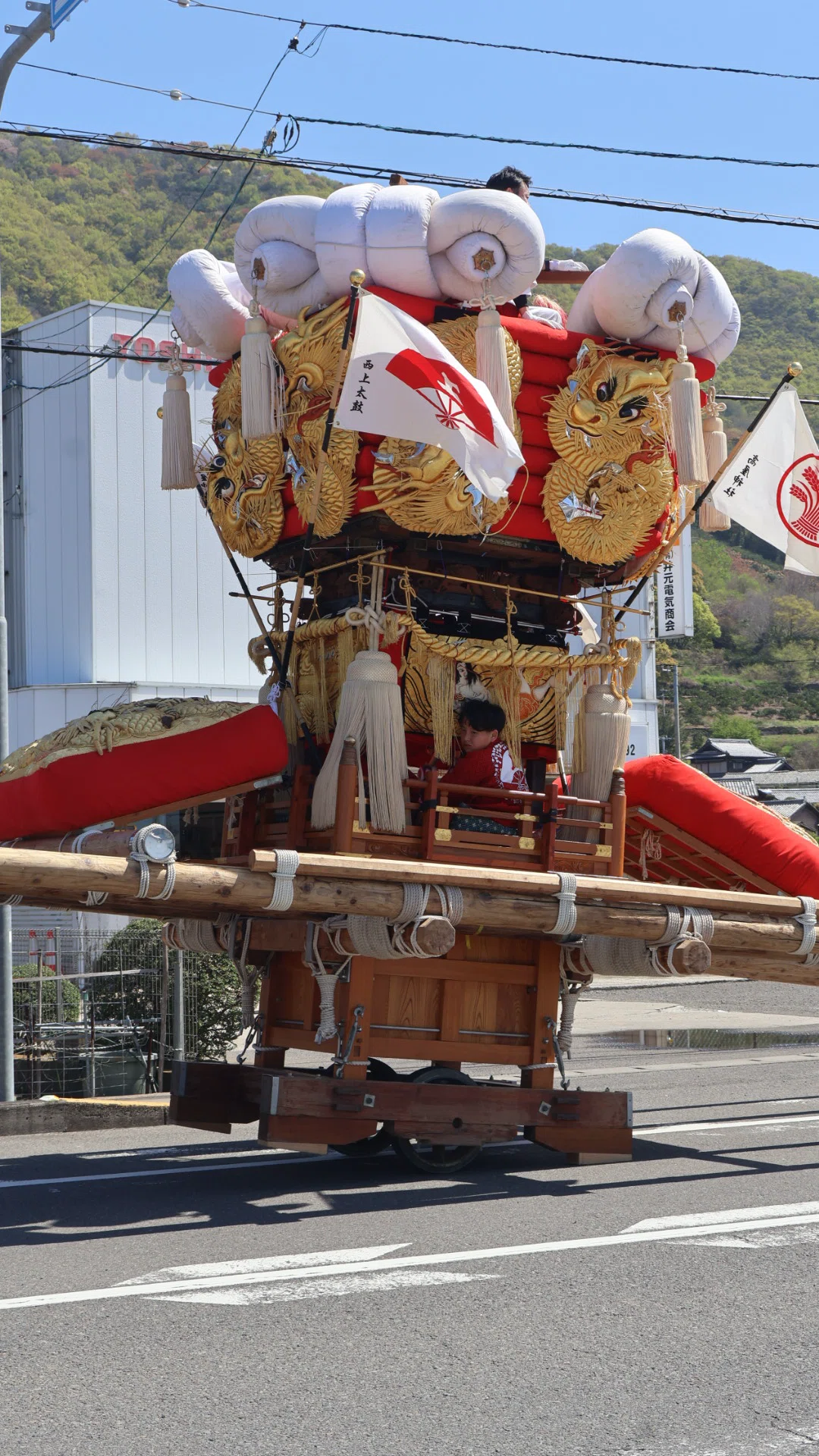 西上太鼓台 2026年4月11日撮影｜シゲちゃん/夢ハウス山里