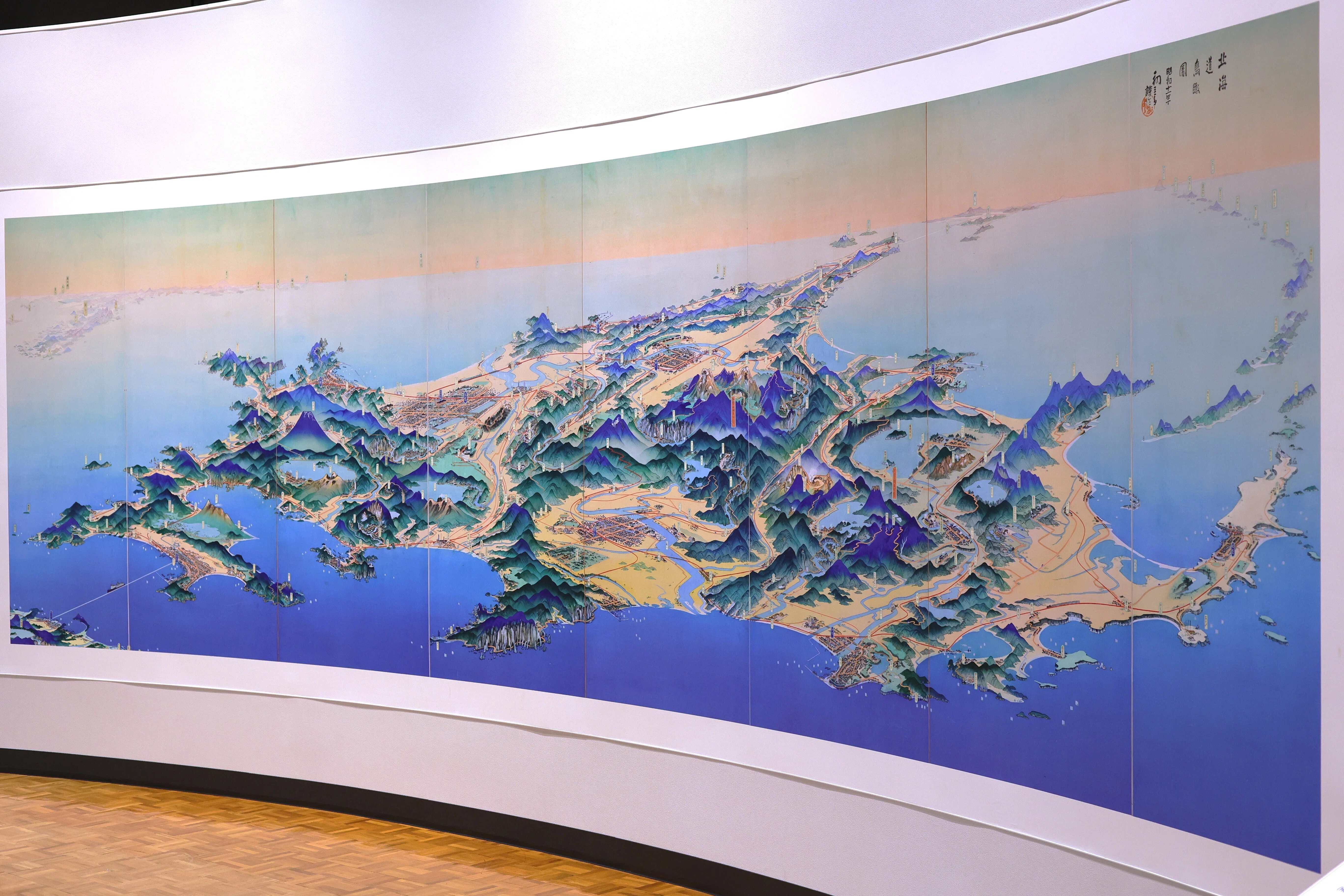 北海道博物館02吉田初三郎展 -鳥の眼で北の大地を眺めれば｜Abbey -旅
