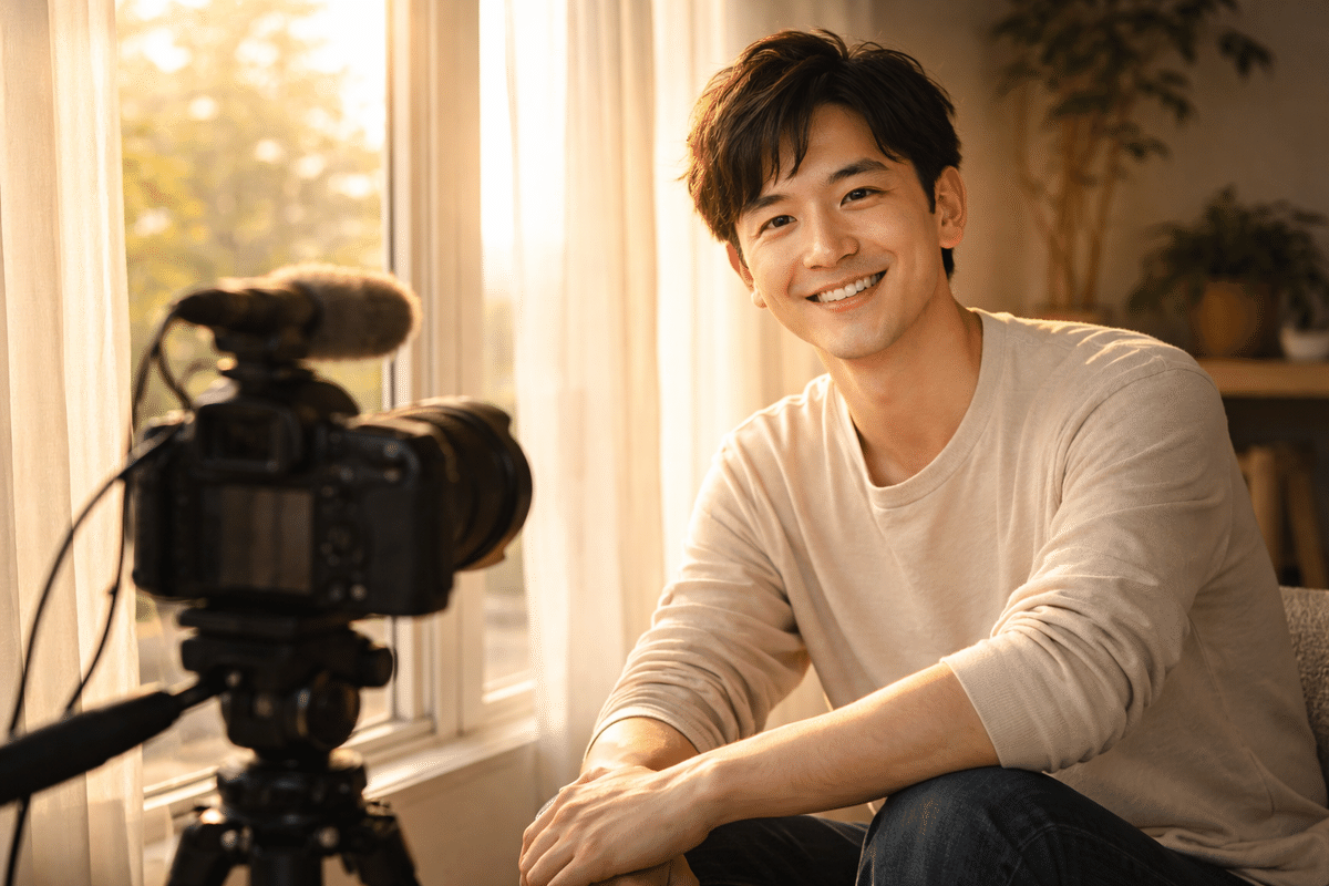 照明機材ゼロでもプロっぽく撮れる!自然光ライティング完全ガイド【YouTube撮影】|PROJECT-D