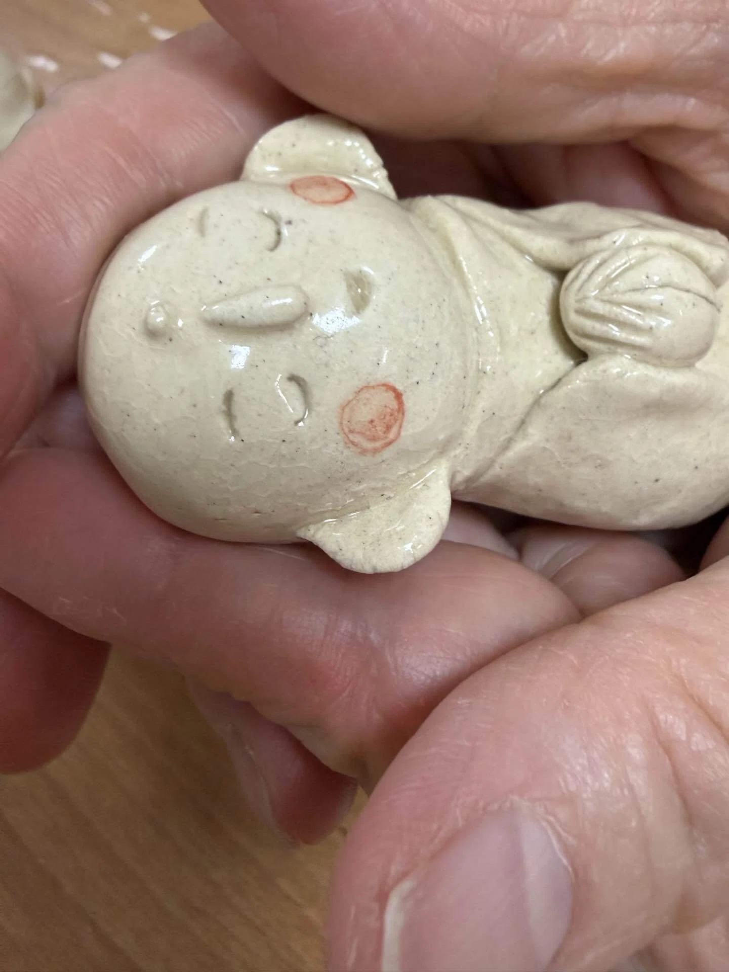 手のひらの仏さまをお迎えいただきました。｜廣江 まさみ