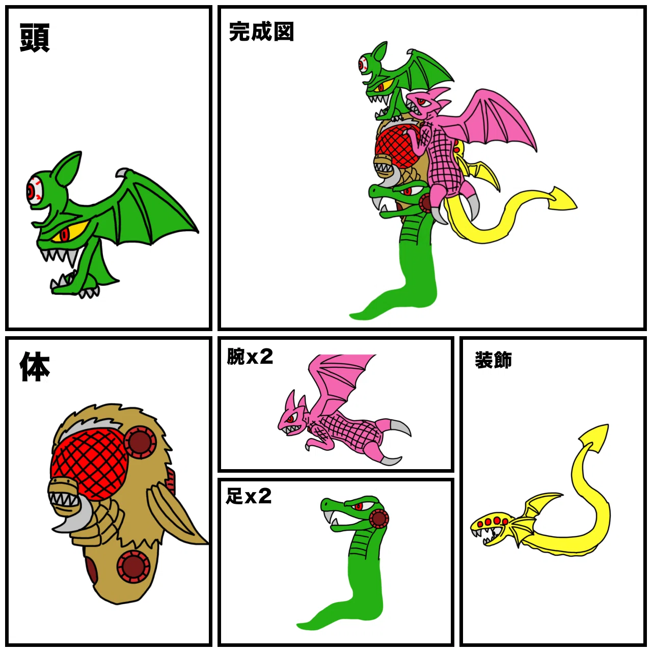 バイオパズラー1弾のモチーフなどの考察｜空中研究所