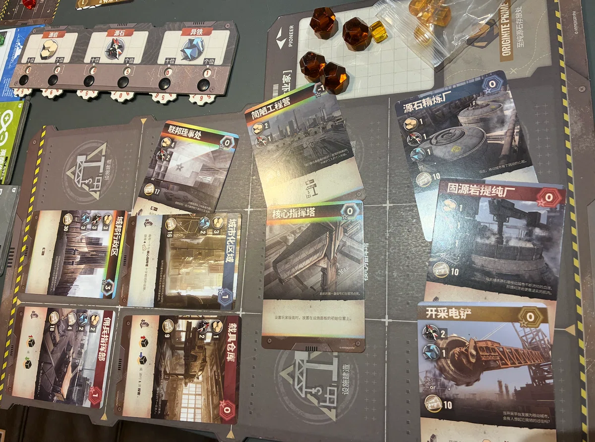 アークナイツボードゲーム Nomad City: The Founders 感想編｜DECL