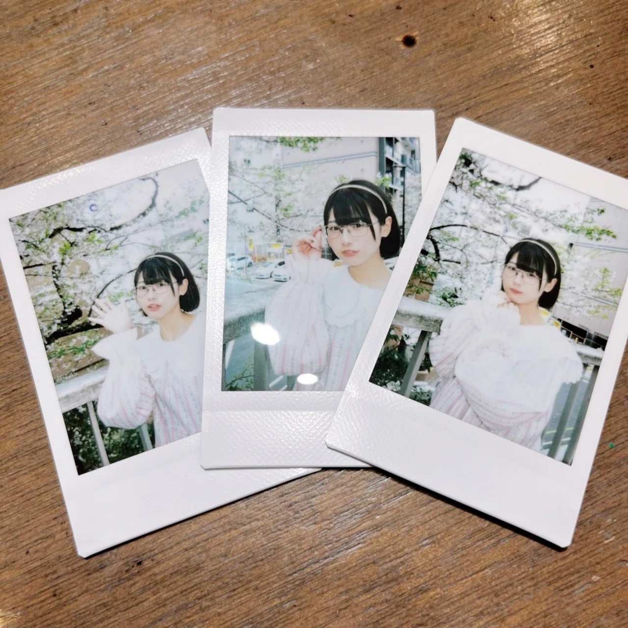 4月のチェキ｜廻環美