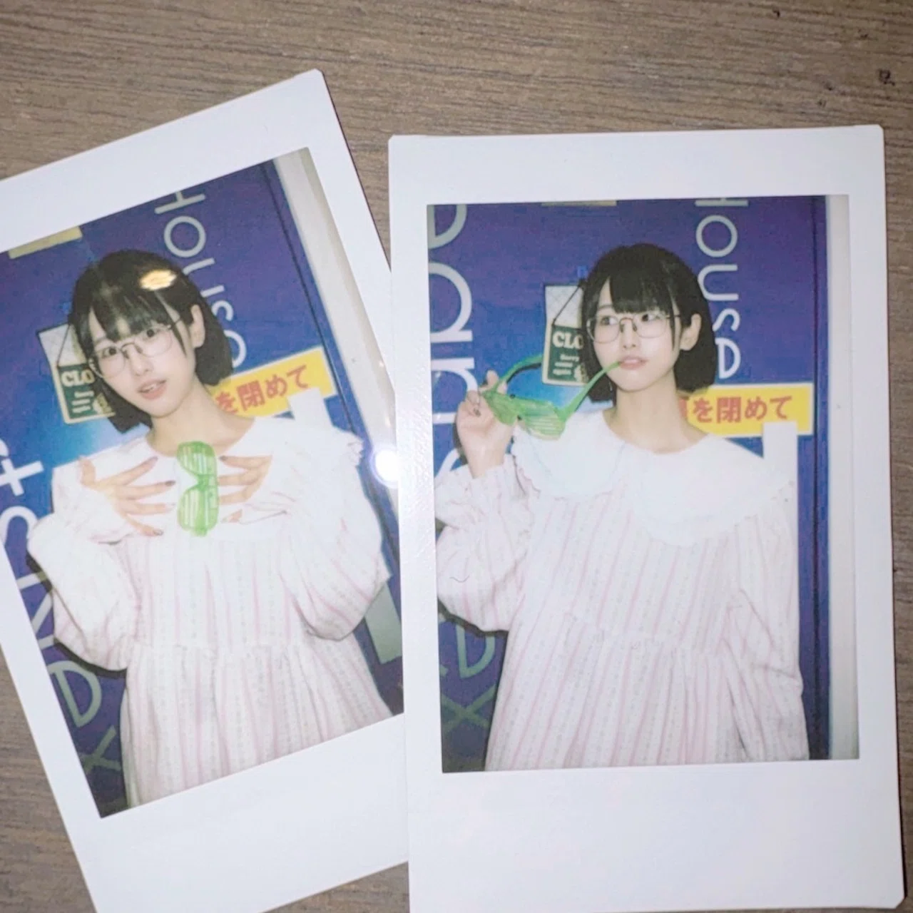 4月のチェキ｜廻環美