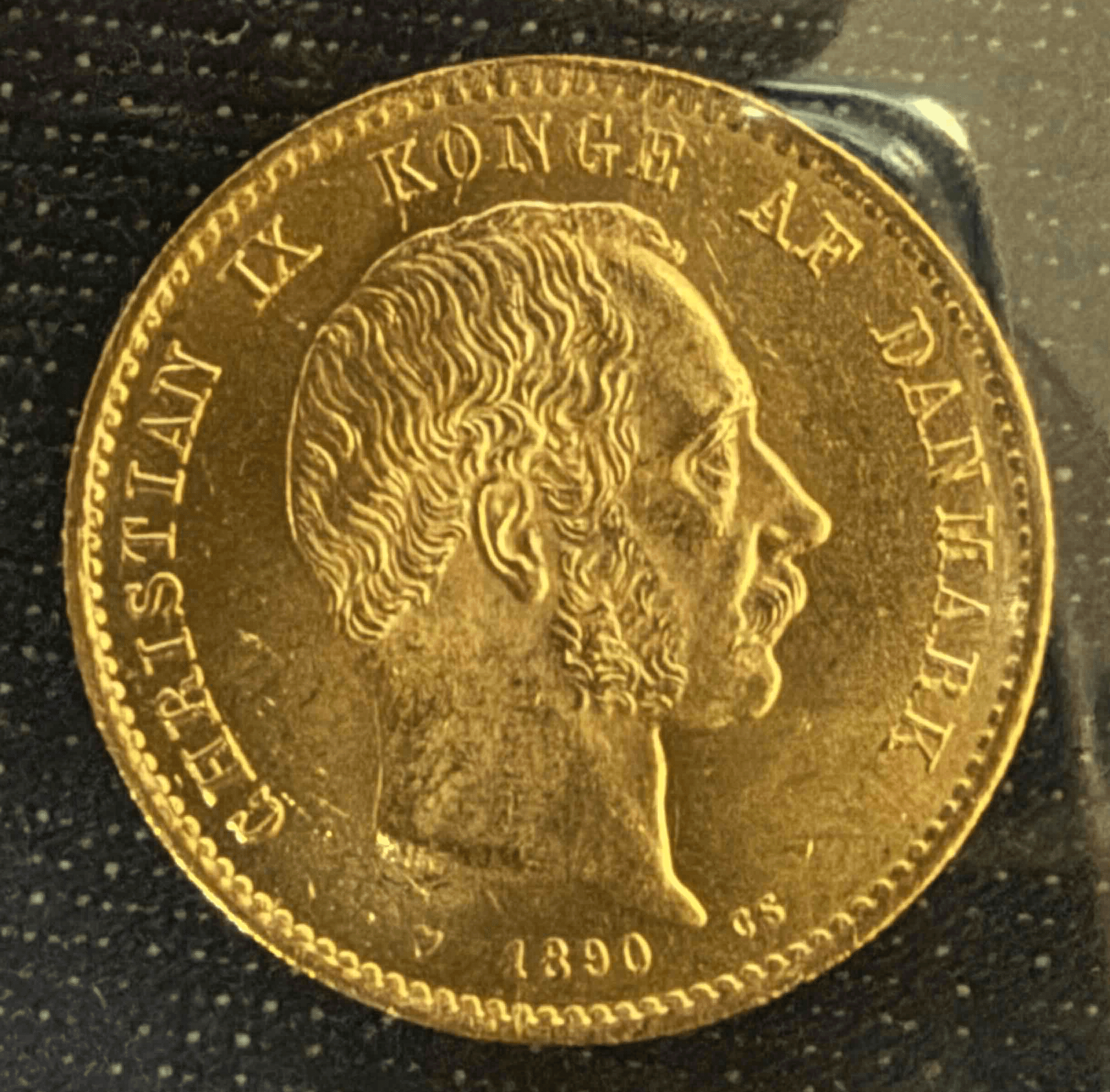 🪙デンマーク王国の誇り クリスチャン9世 20クローネ金貨（1890年）｜丸狐