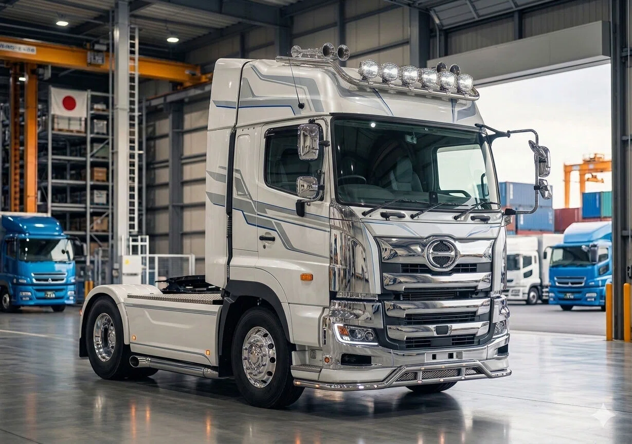 HINO PROFIA｜Built for the Field——削ぎ落とされた、この形