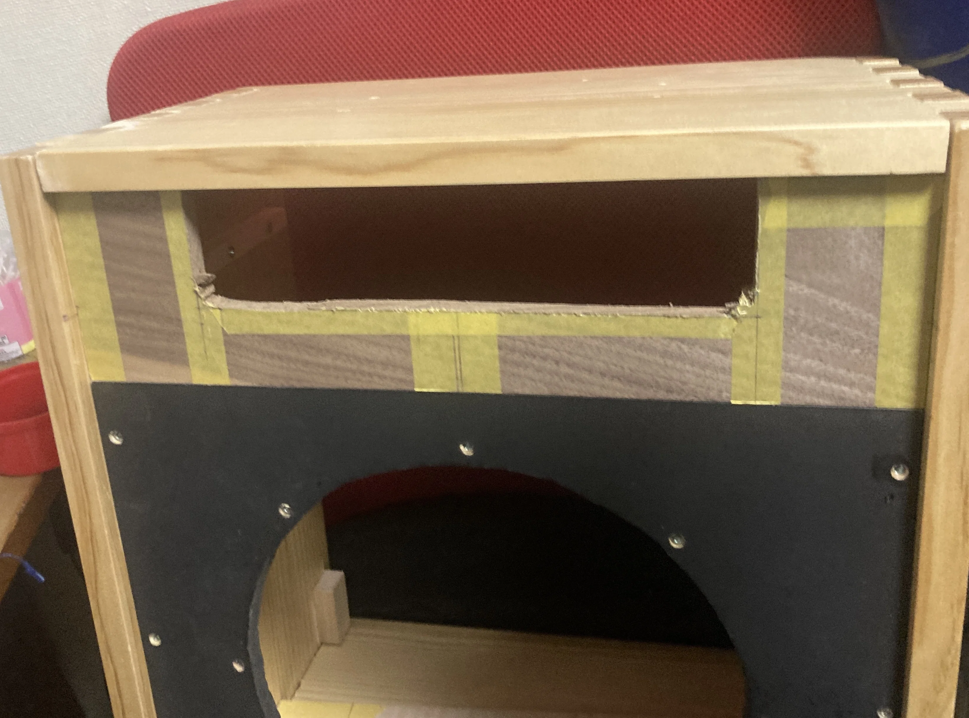 自家製真空管アンプ 木製キャビネット 真空管ギターアンプを作ろう～⑭キャビネット組み上げ編｜Ryou