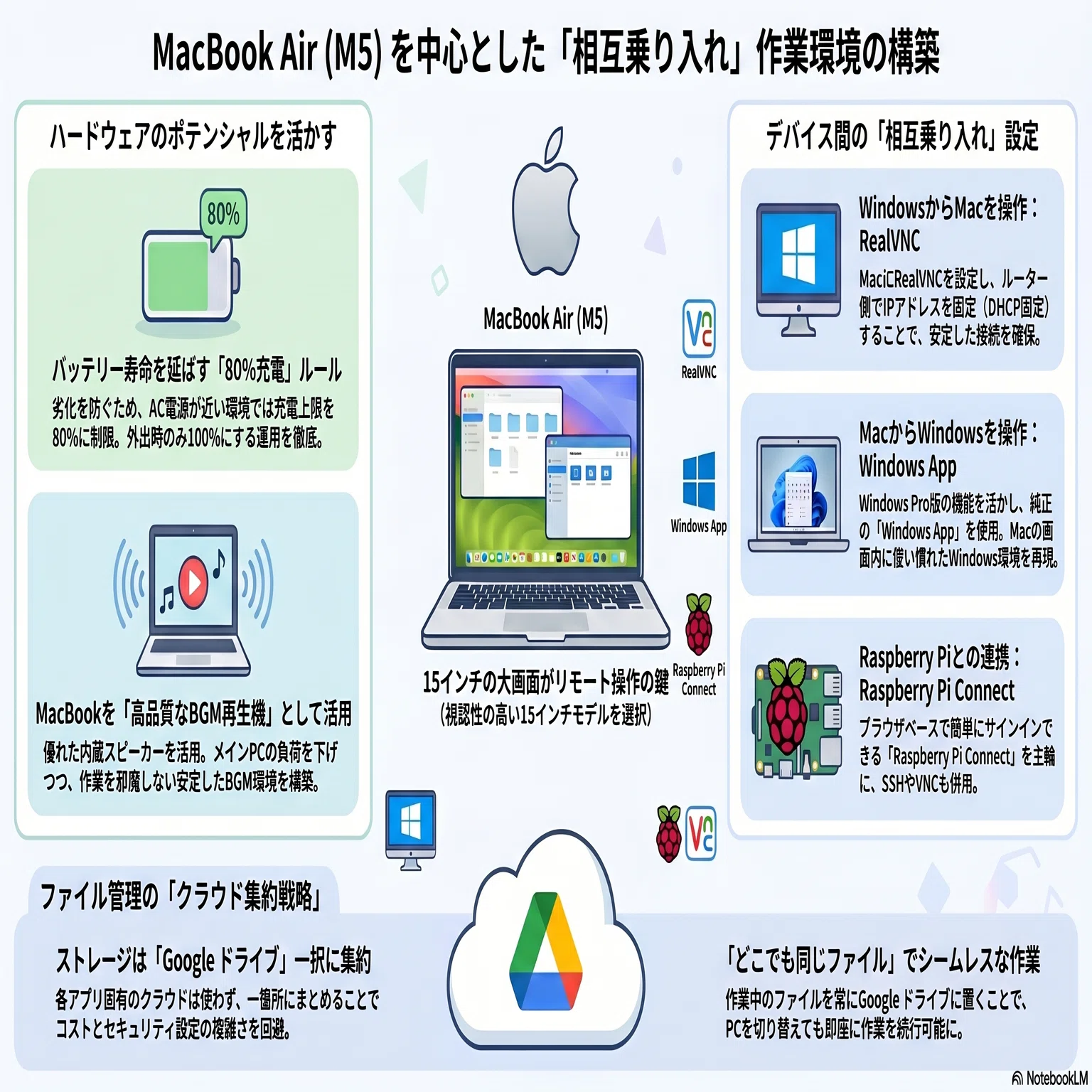 設定済み❤MacとWindowsの両方使える！❤MacBookAir❤2012 MacBook Air (M5) 到着。メイン機との「相互乗り入れ」で構築する快適