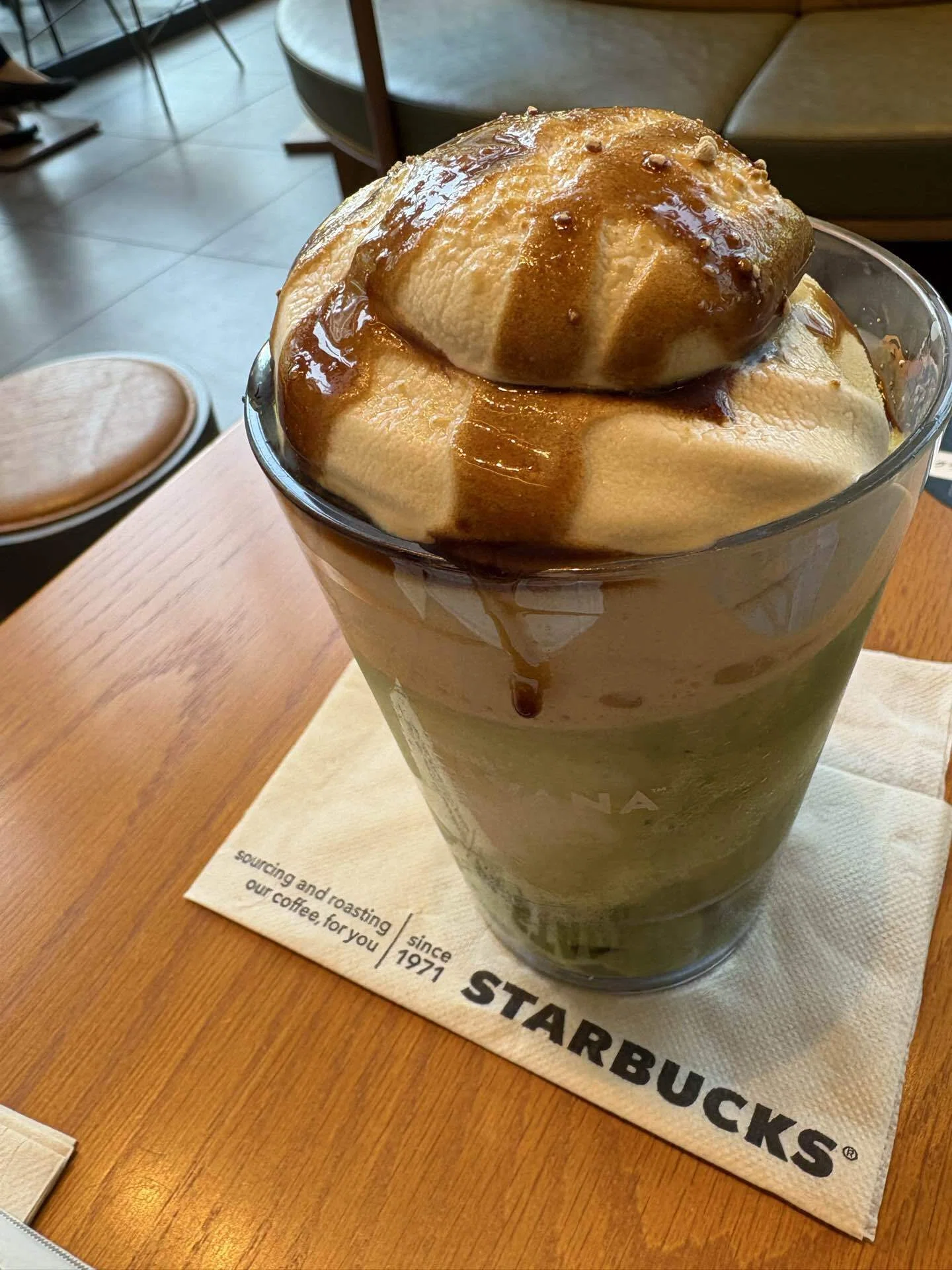 スタバのご褒美レシートで贅沢カスタマイズ！抹茶ティーフラペチーノを