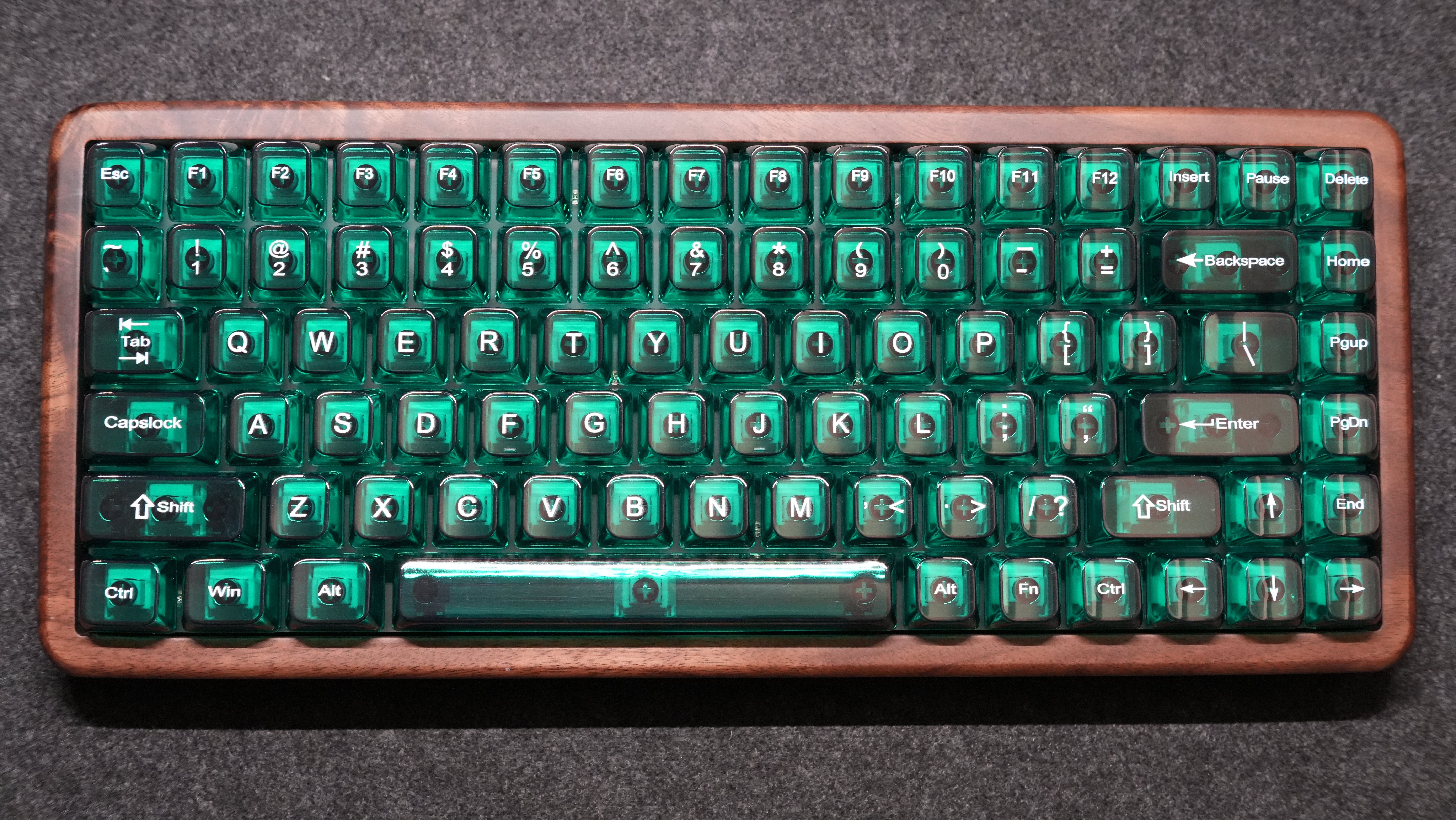 WOMIER WD75 メカニカルキーボード Womier WD75 75% VIA Support Wireless Wooden Keyboard – Womier Keyboard