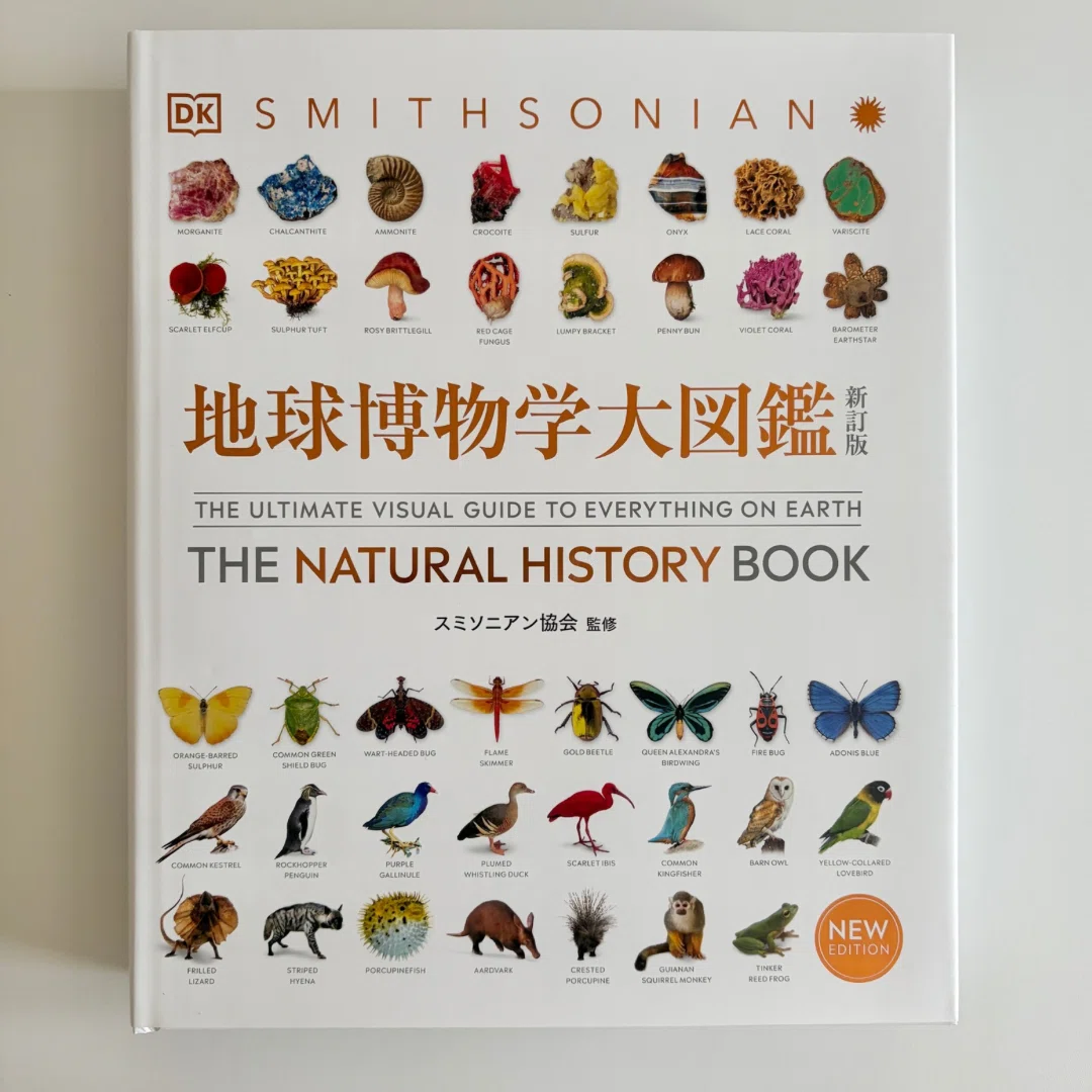 1万円で家に博物館を持つ。最高の図鑑を買いました。【地球博物学大