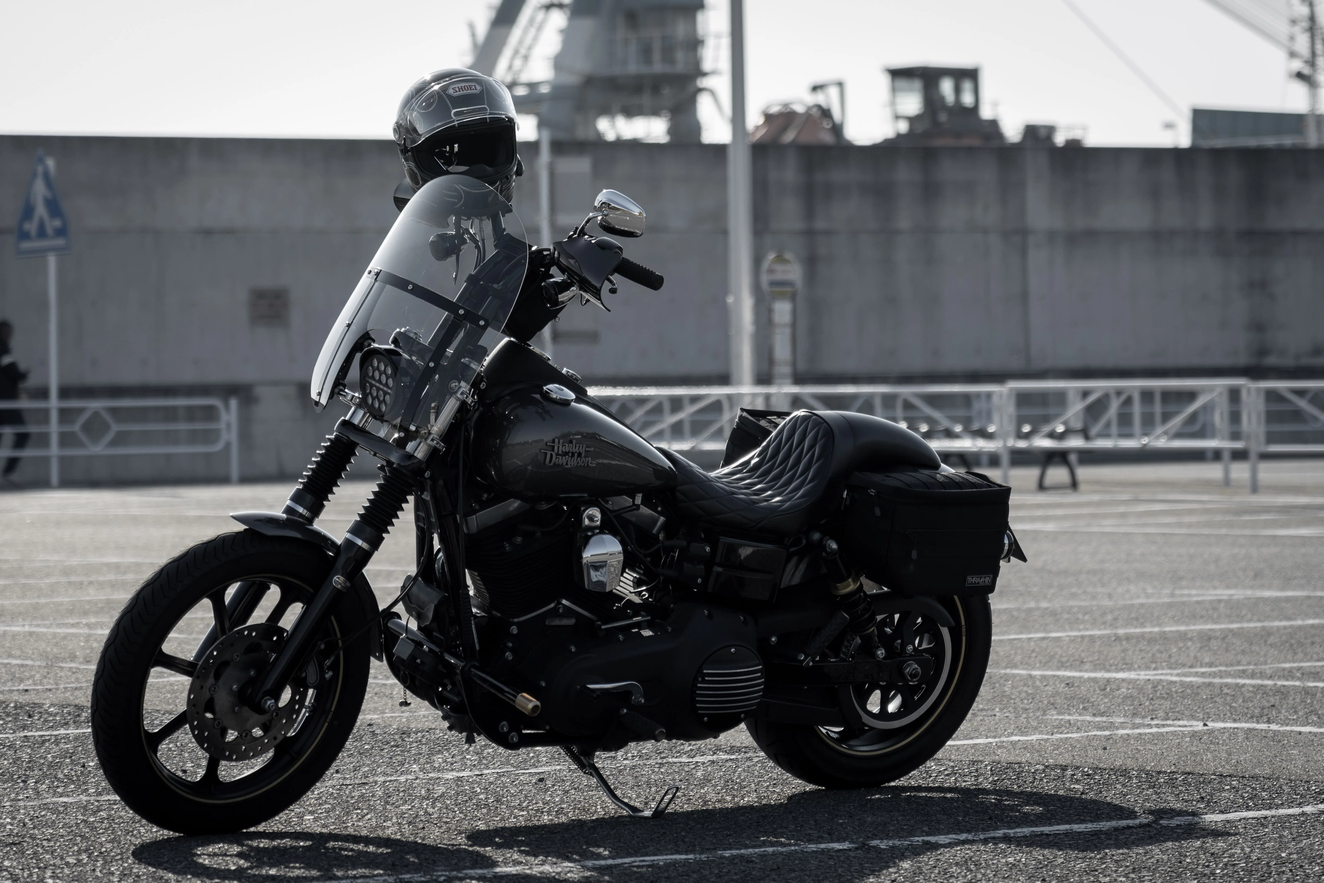 ガンファイターシートで攻めの姿勢に｜HarleyDavidson｜86年式の徒然。