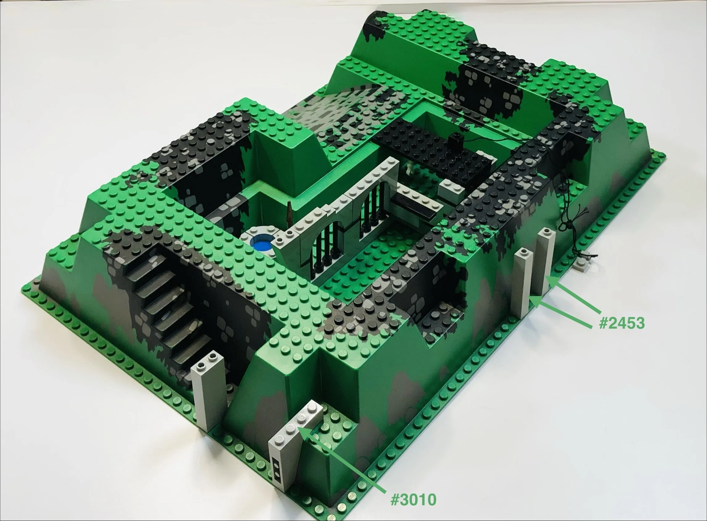 LEGO 6090 基礎部分②｜城の土台を組み上げる】｜Gonta_n_LEGO