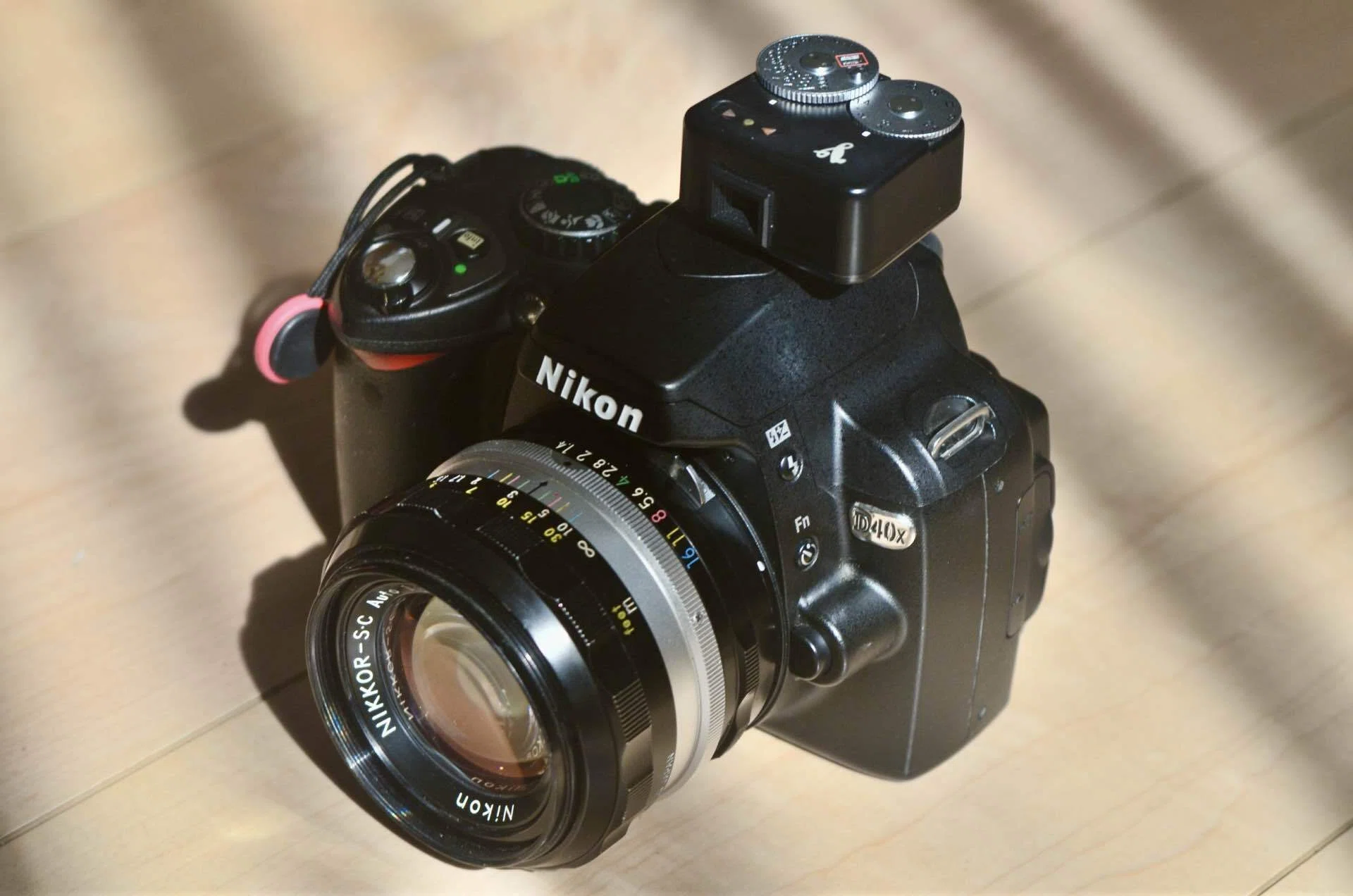 CCDセンサーの小さな一眼レフを、フィルムカメラの様に使いたい