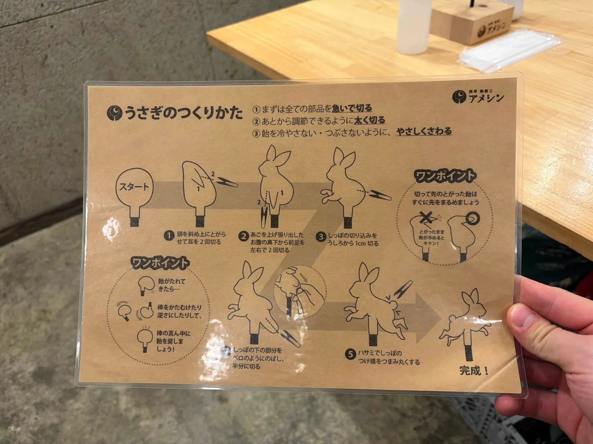 飴細工体験してきた！｜弥太郎