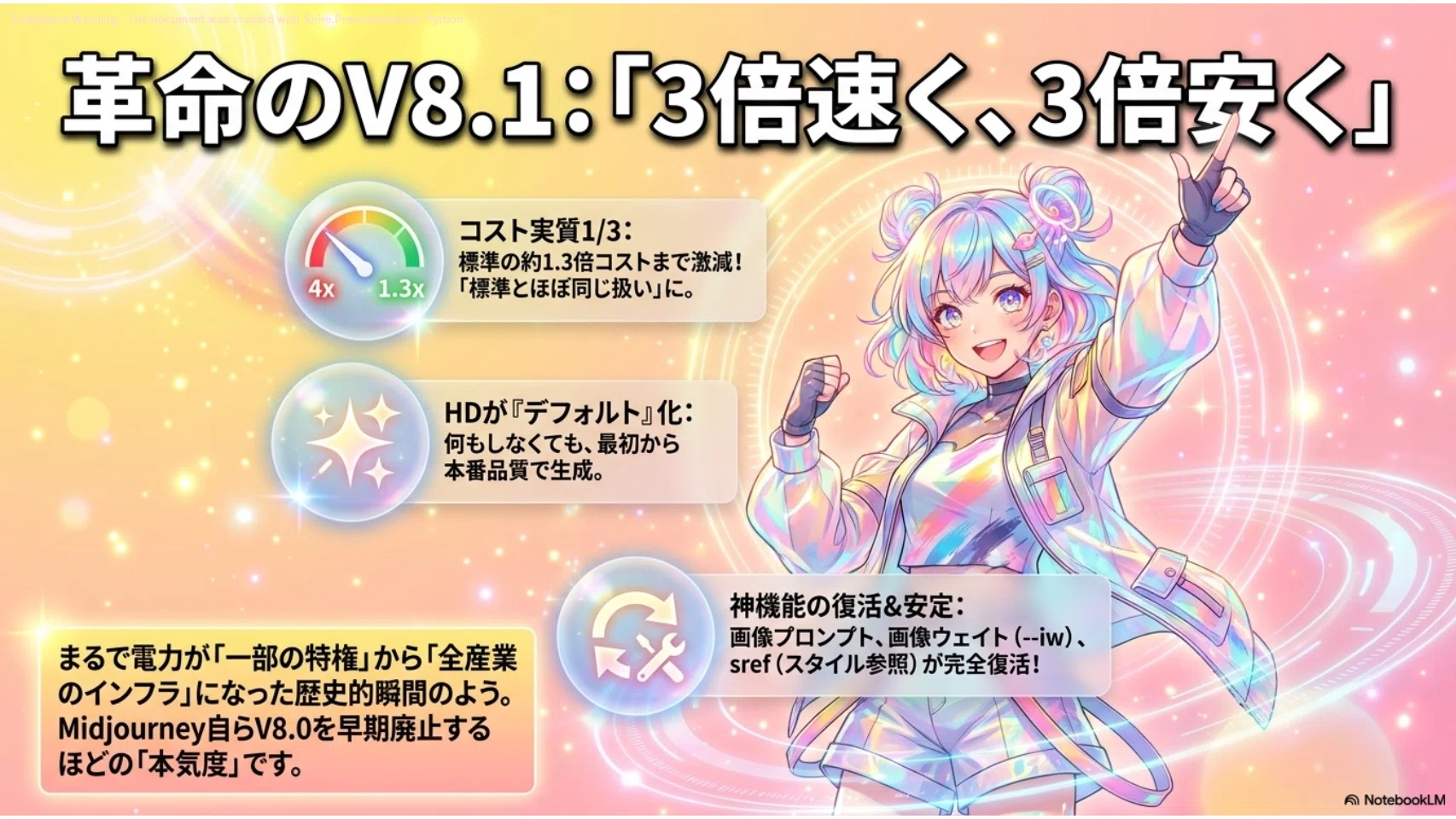 Midjourneyが「HD＝贅沢品」を終わらせた日｜Hakushi🌈精密AIアーティスト