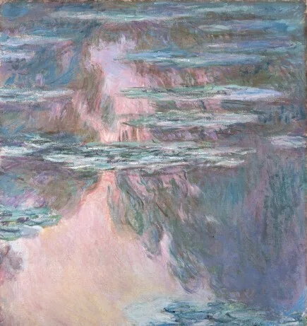 クロード・モネ 風景への問いかけ」展出品作⑫ モネ《睡蓮の池》1907年