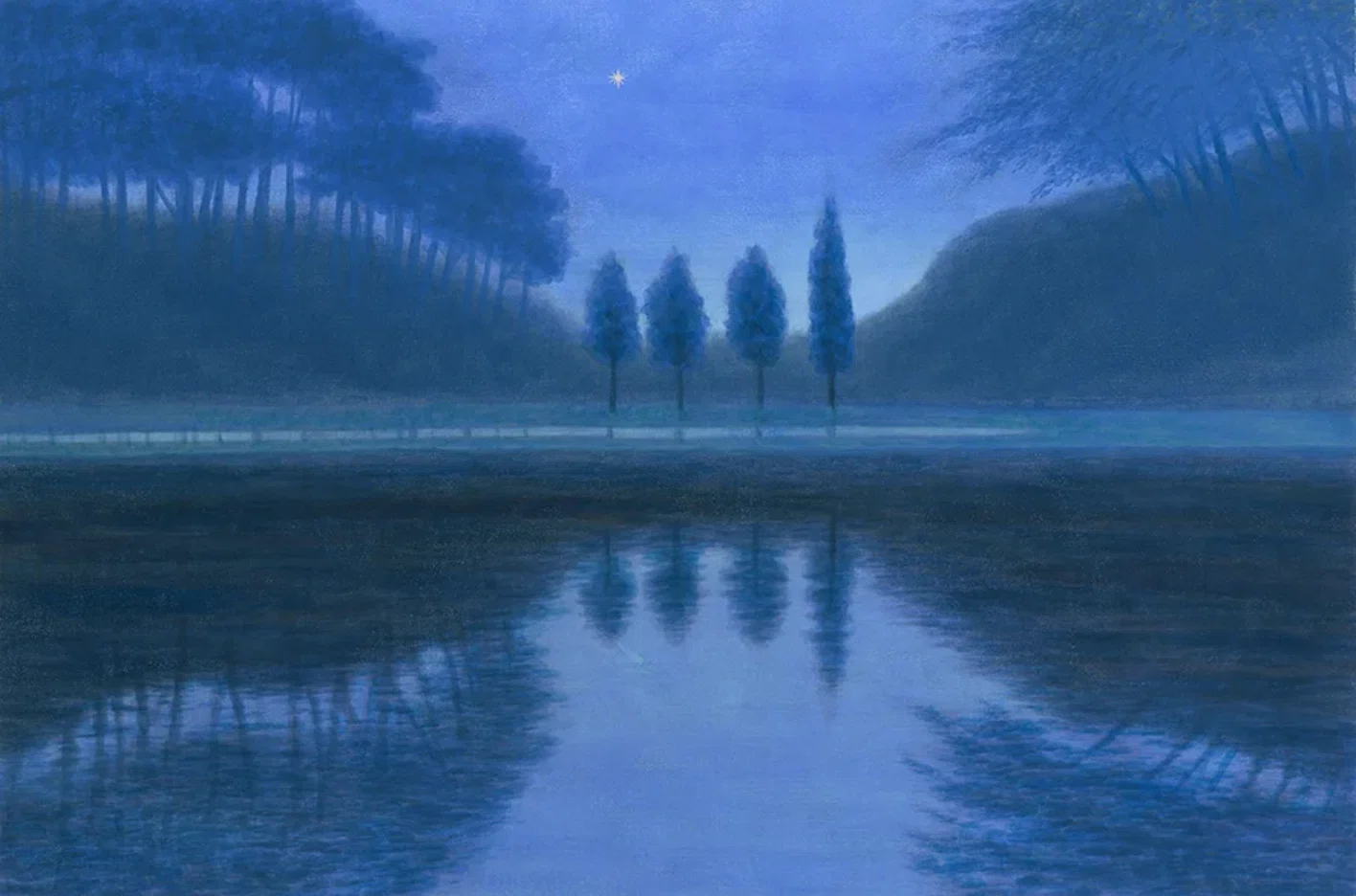 日本人の心を癒す「青の画家」｜yuta.saitou