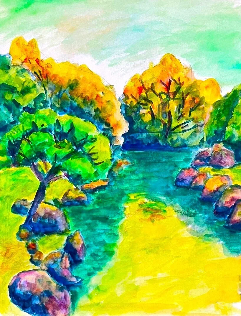 水彩-24｜オサムエバタ