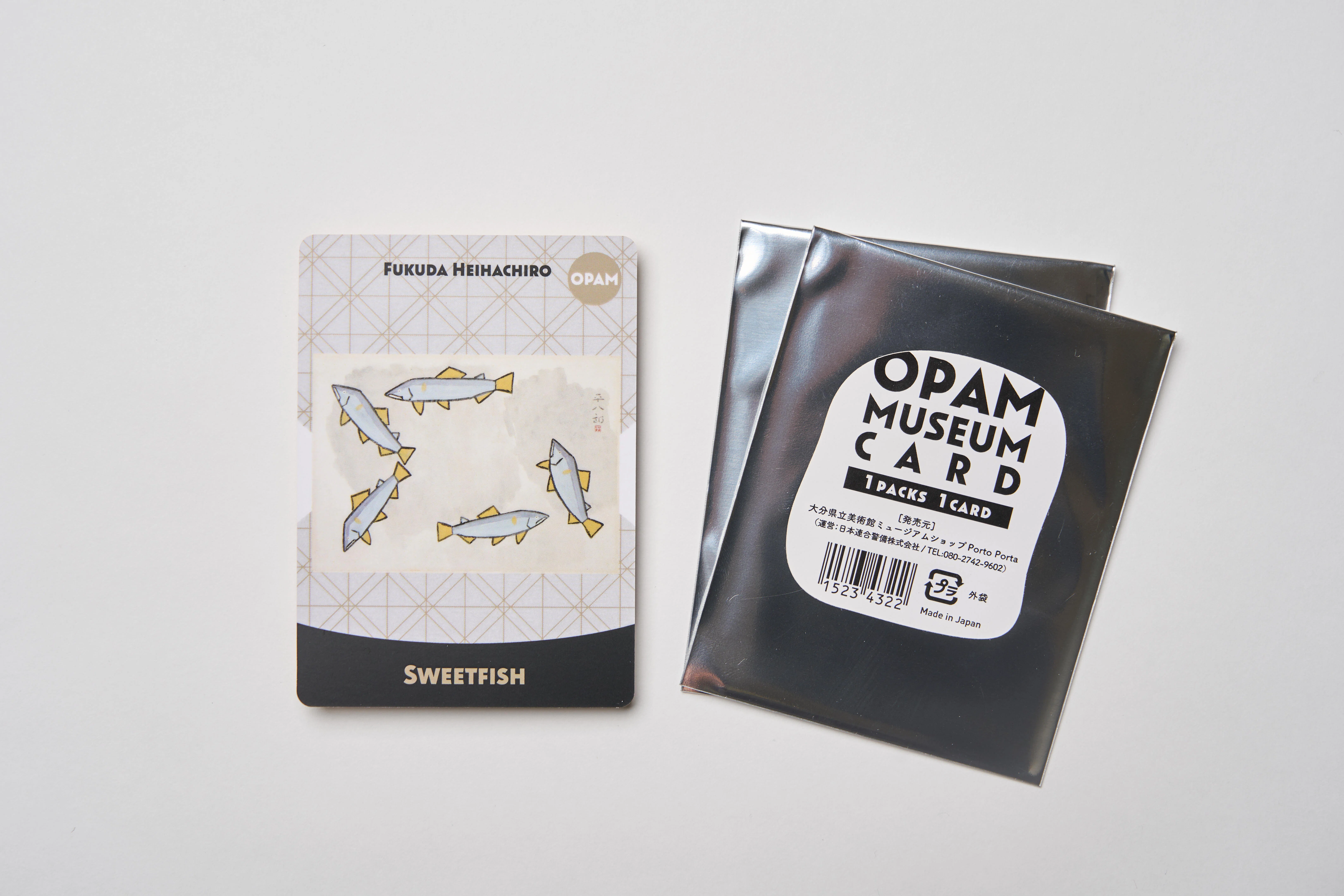 美術館収蔵作品をトレーディングカードサイズに「OPAM MUSEUM CARD