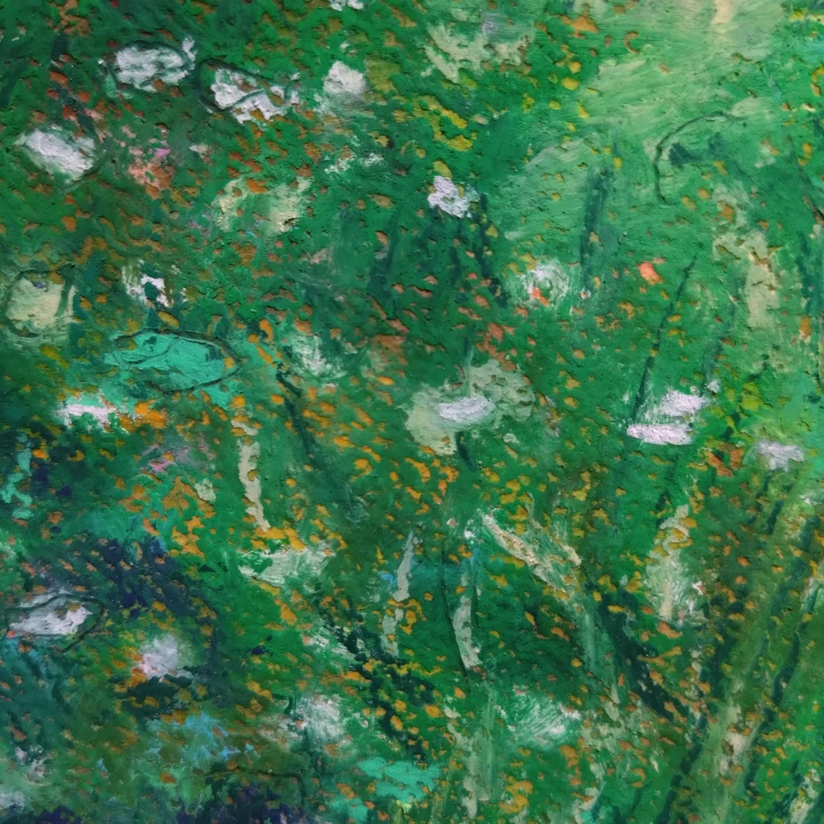 光透く若葉の呼吸| 5月の原画|季節を旅する猫とパステルの絵|オイルパステル画家 Minumie(ミヌミー)