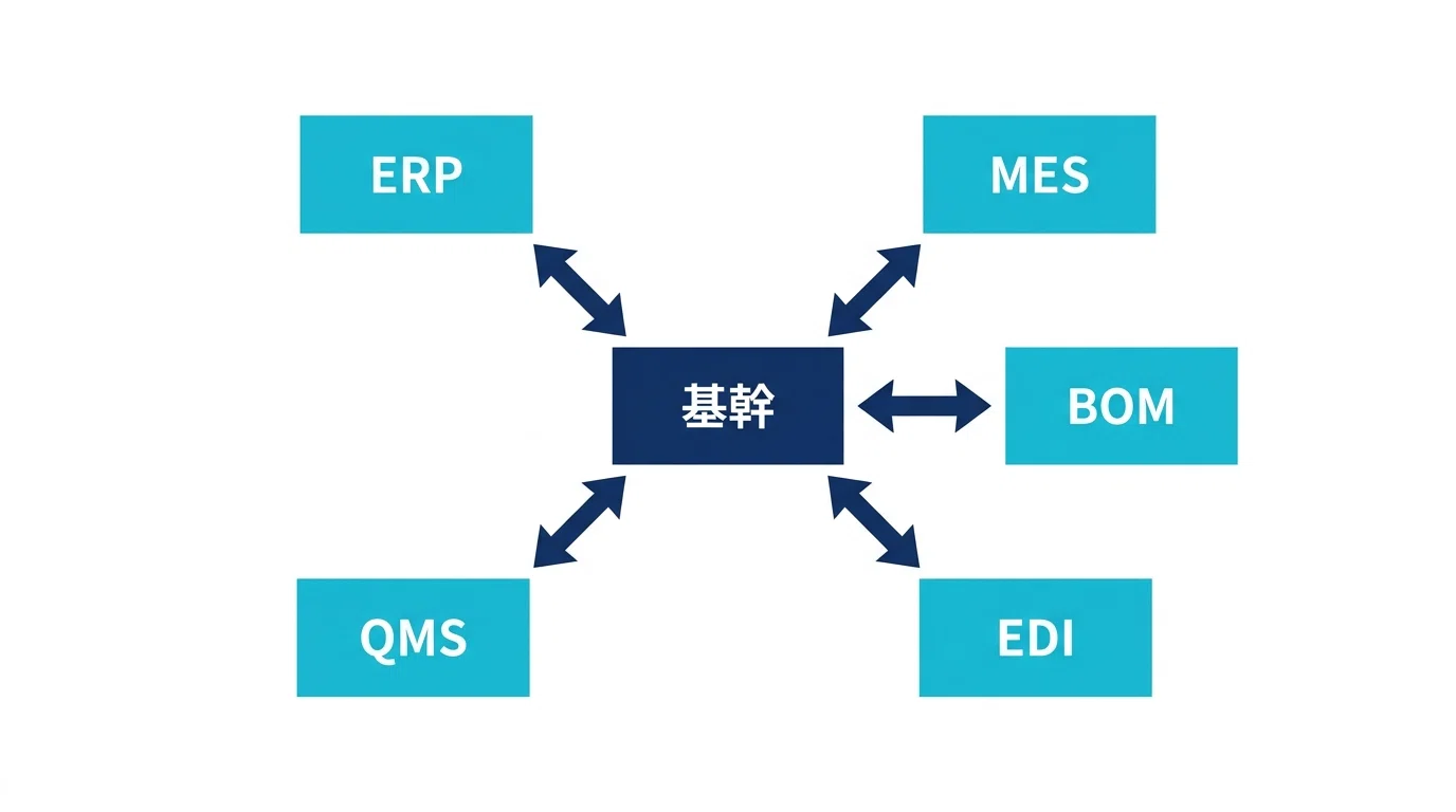 製造業の基幹システム開発会社の選び方【生産管理・MES・ERP連携の実績