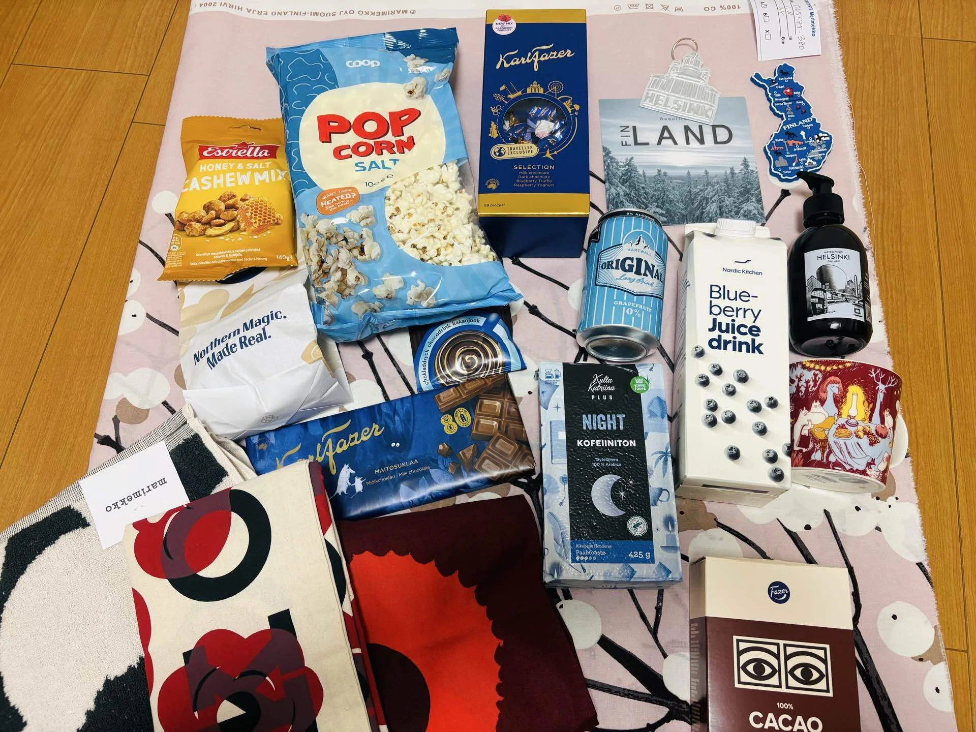 フィンランドで買ったお土産たち(食品)🇫🇮｜三度寝