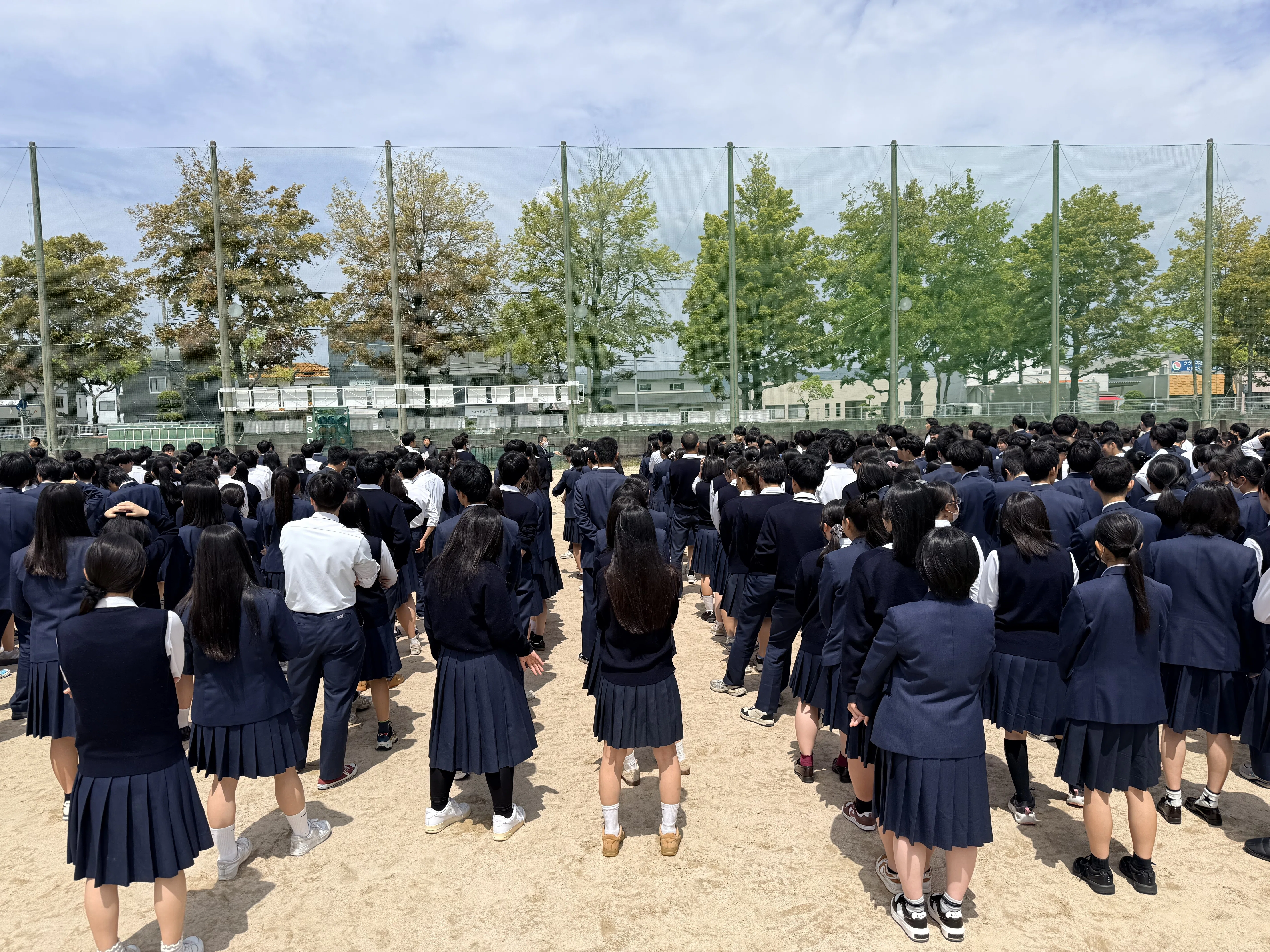 向陽高校】「もしも」を考える避難訓練！｜向陽高等学校