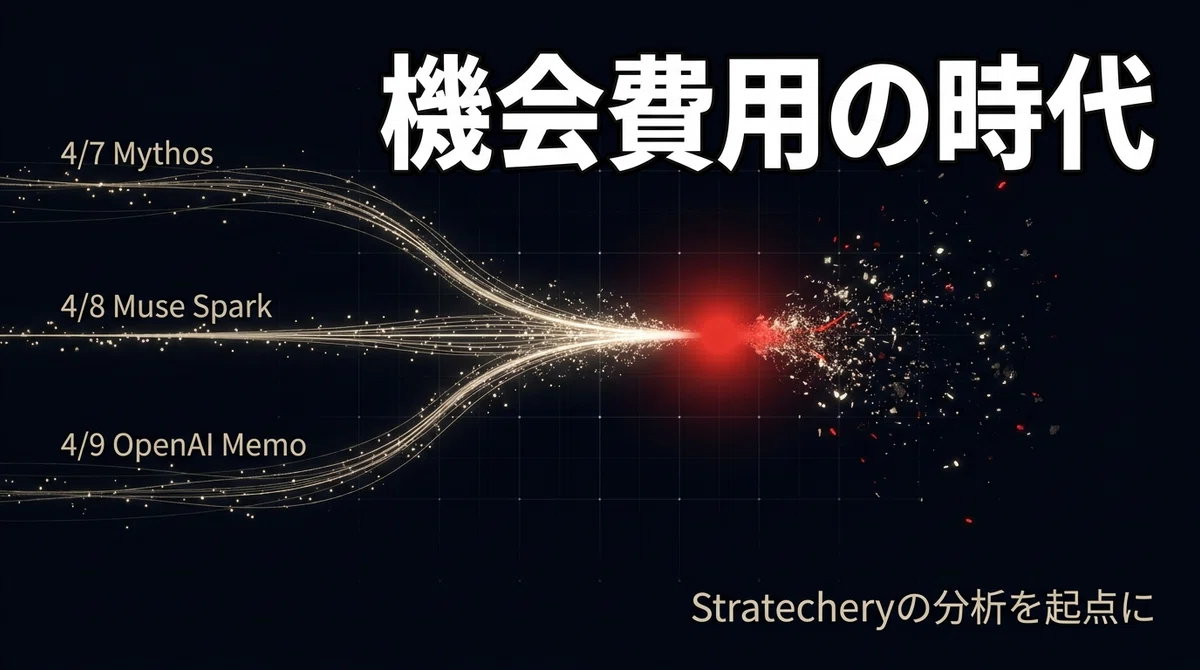 4月の3日間、3つの波が交差した