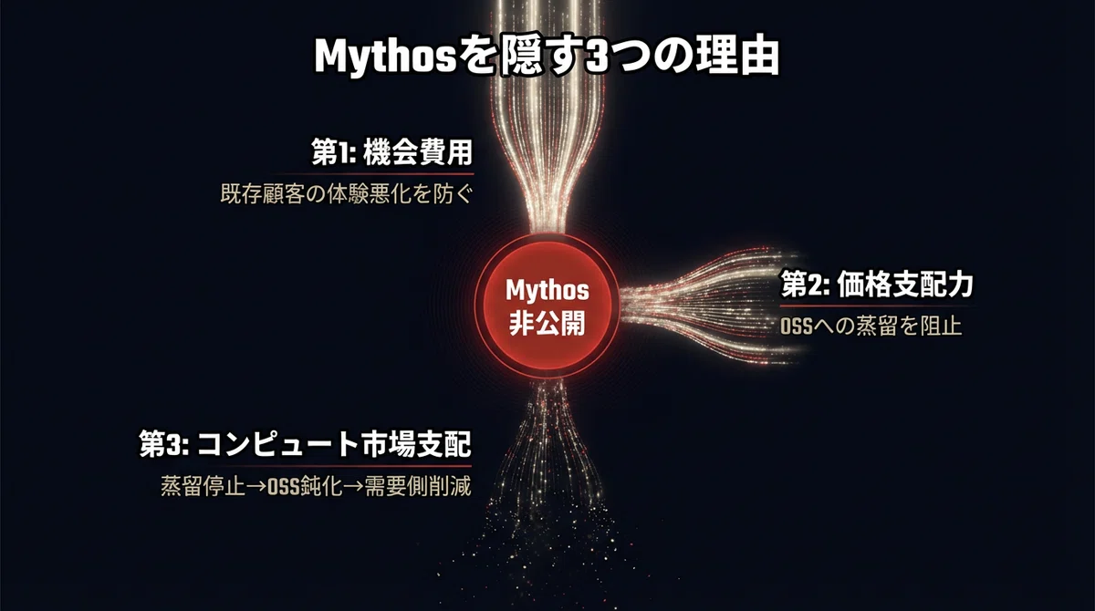 Mythosを隠す三重の論理