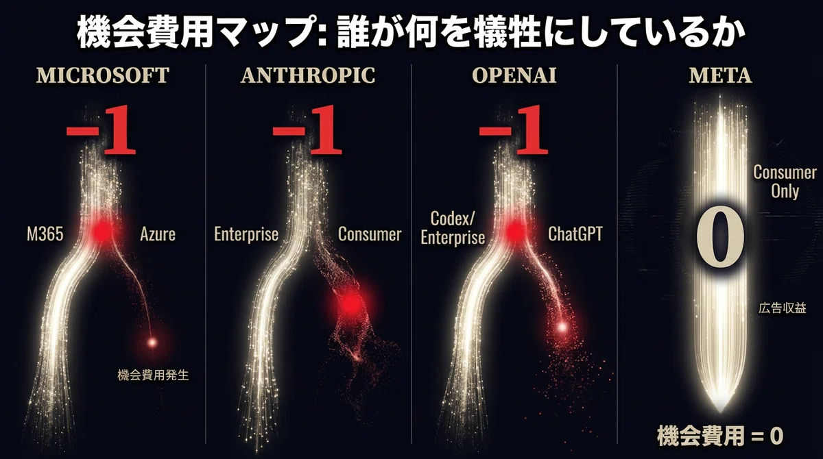 Metaだけが持つ機会費用ゼロのポジション