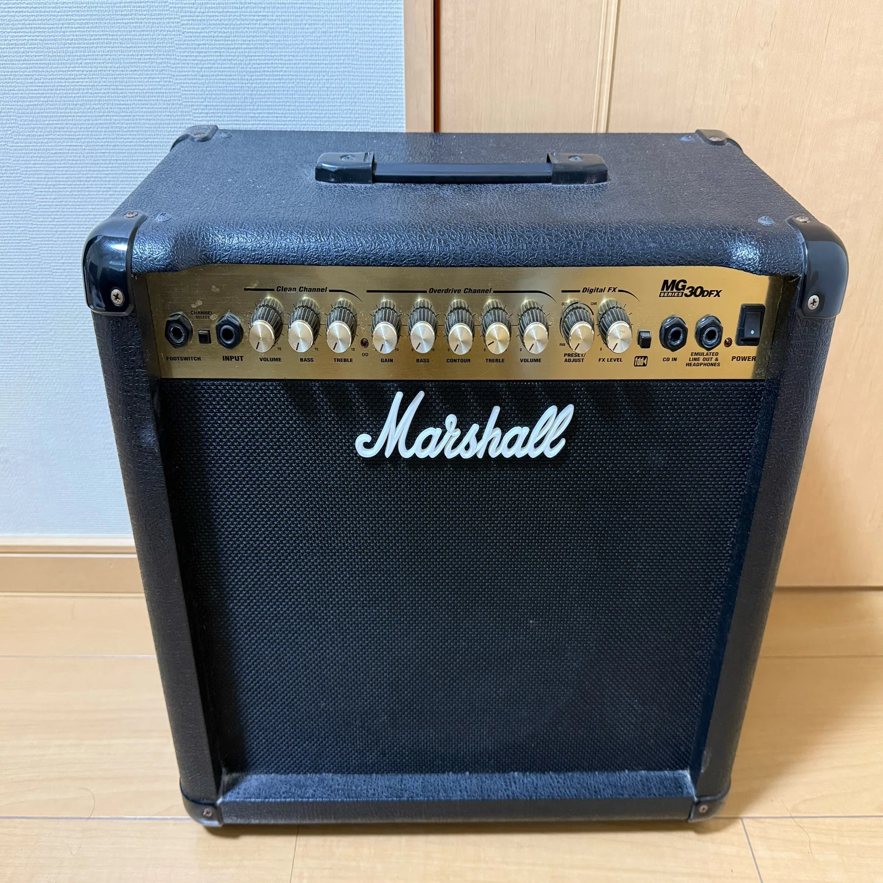 マーシャルギターアンプ30W Marshall MG30fx ギターアンプ Marshall MG30GFX 専用フットスイッチ