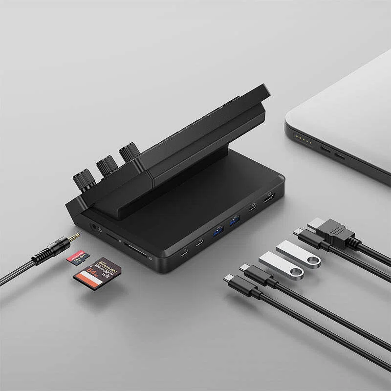 デスクすっきり】左手デバイスとUSBハブが合体!? コスパ最強の「Ulanzi