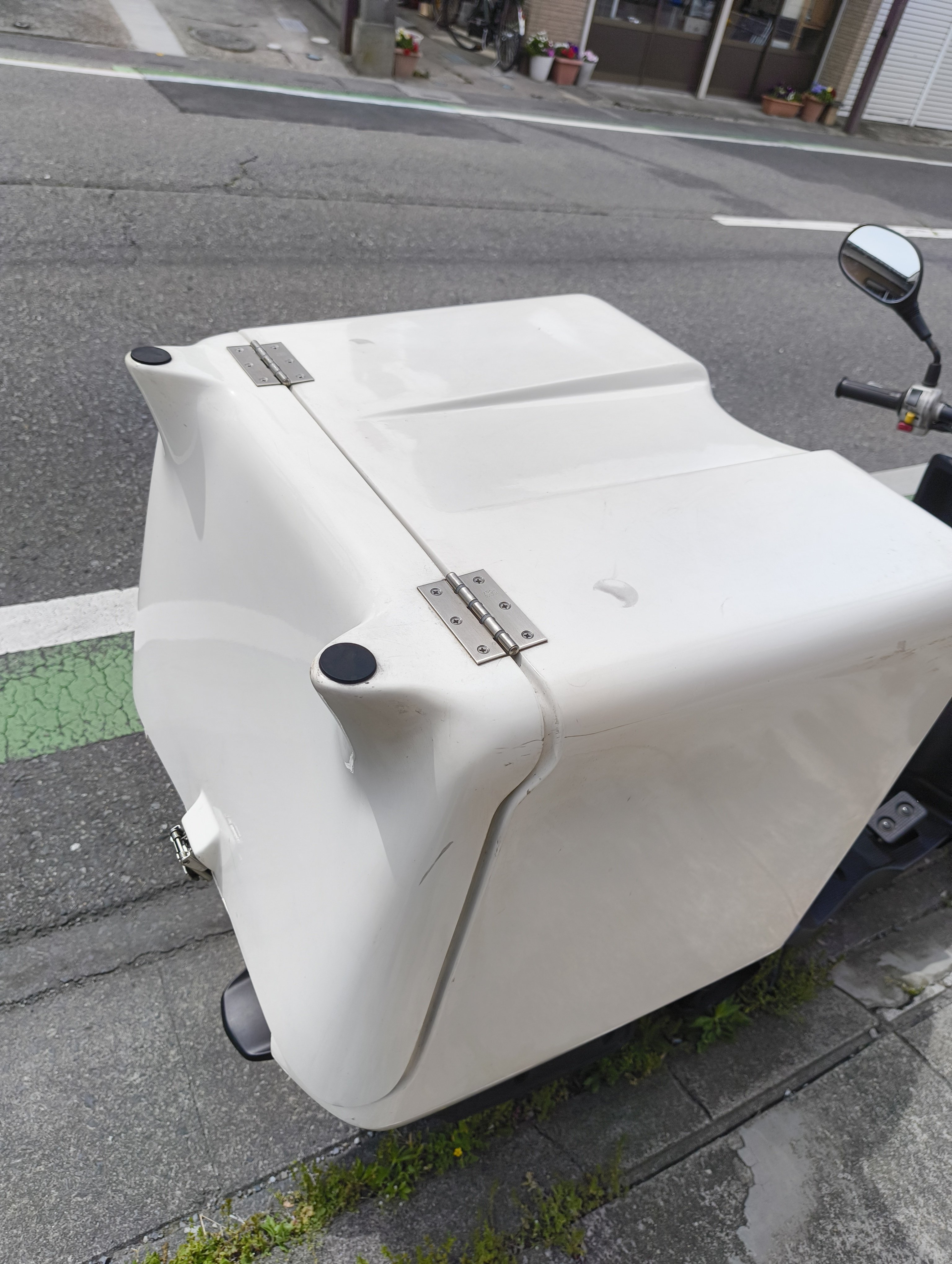 【配送のお仕事に!】神奈川県藤沢市発 ヤマハ ギア UA06J ティーズプロダクト製リアボックス付き 現車確認,全国配送ご相談ください!　② mqdefault.jpg