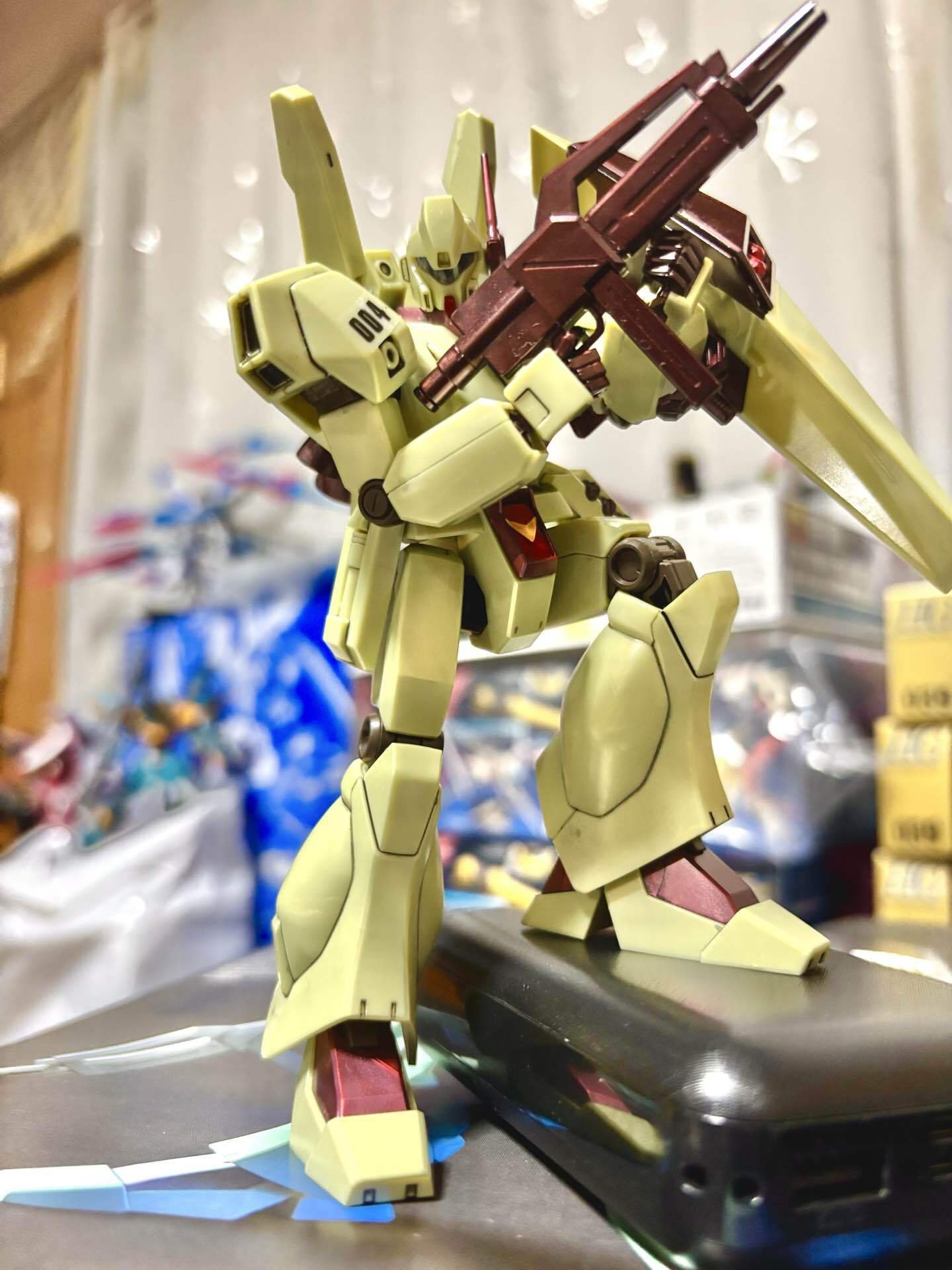 HG ジェガン（アクシズ・ショックイメージカラー）制作④｜完成｜らい