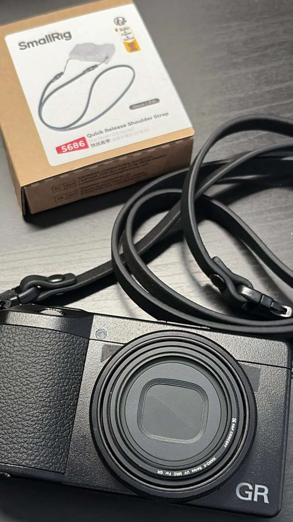 RICOH GR IIIx Urban Edition 本体ストラップ付属 Gr iiix デジタルカメラストラップ gr ストラップ 革 GR IIIxに