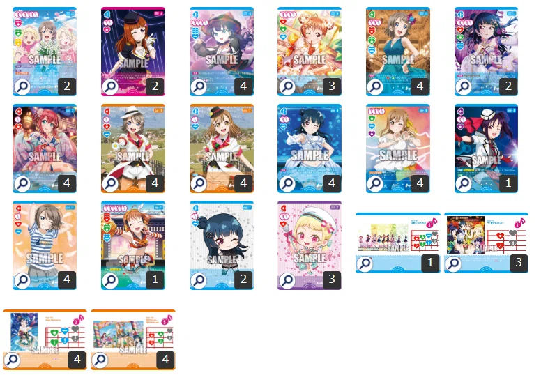 リ*ラ様 ラブライブカードゲーム　ラブカ　デッキ　Aqours三神 ラブカデッキ紹介】ディレゾ型Aqours三神を考える｜いずみ