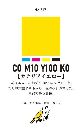 あと1%」の魔法。色の名前に隠されたミステリー CMYK配色カルタ制作記