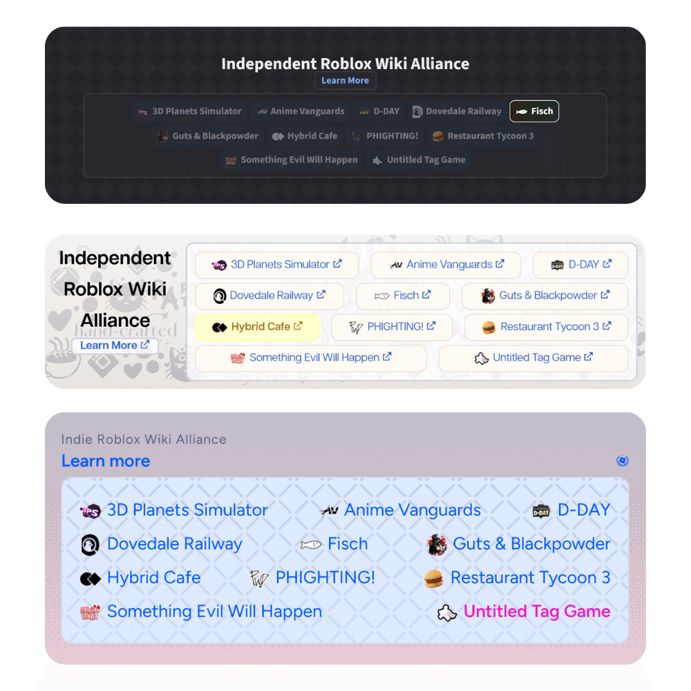 Shared template example