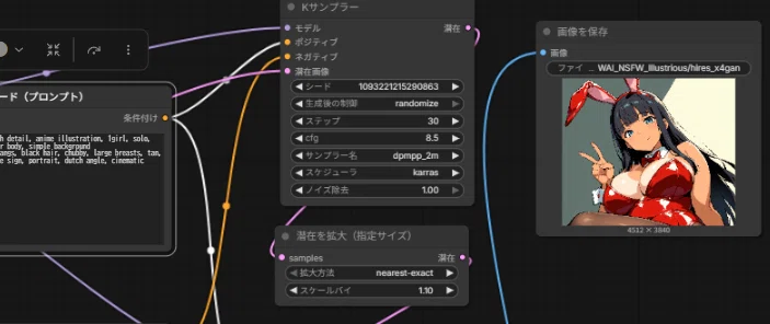 オイオイ！ComfyUI簡単じゃん！｜大鹿ニク/M1RA Archive Project）