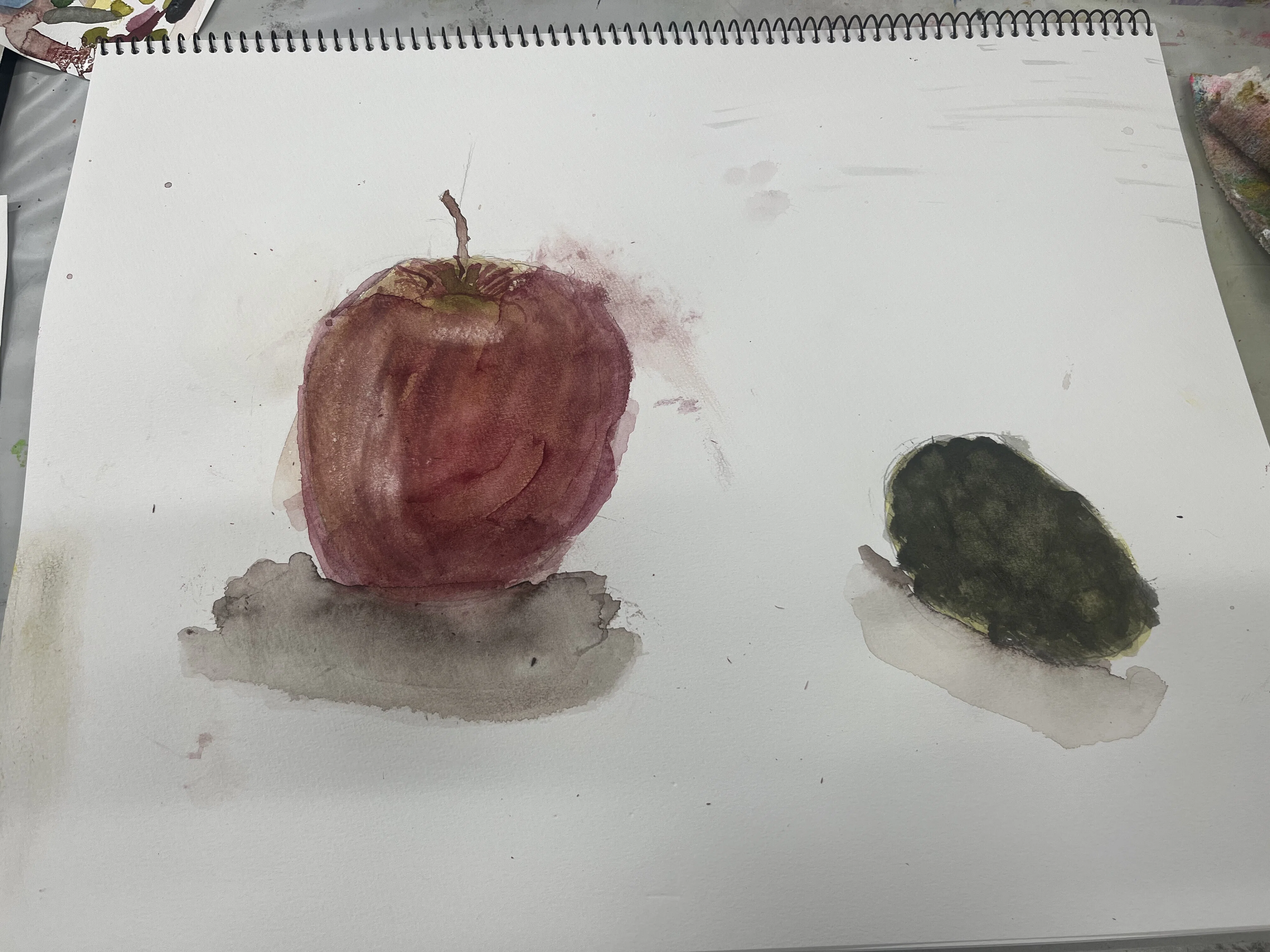 三原色（赤、青、黄色）だけをつかった絵｜ケイトトクン