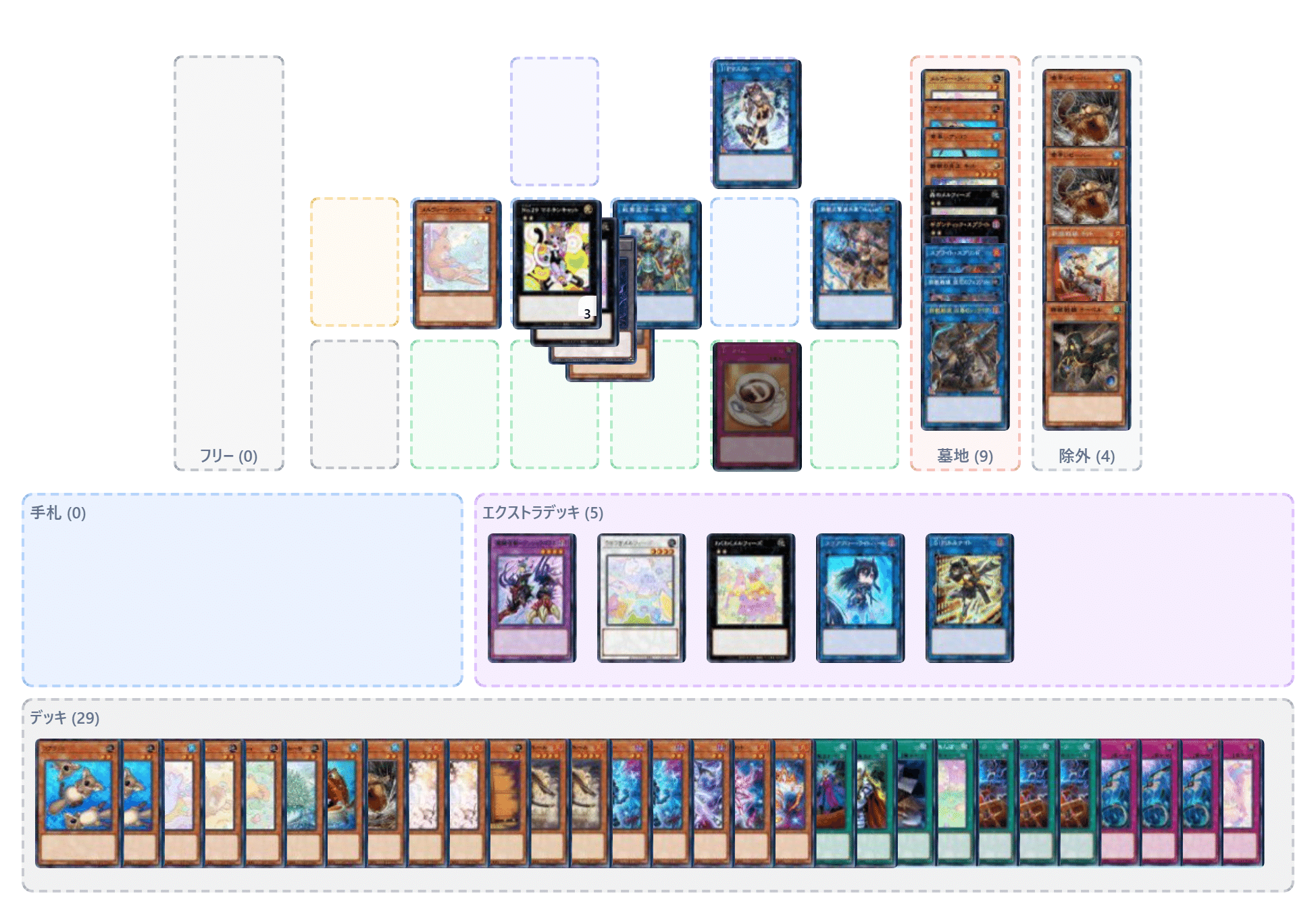 遊戯王デッキ　もりもりメルフィーズデッキ　ガチ構築 遊戯王】新規メルフィーの構築・展開例（レスキュー型・鉄獣型）｜ネズミ