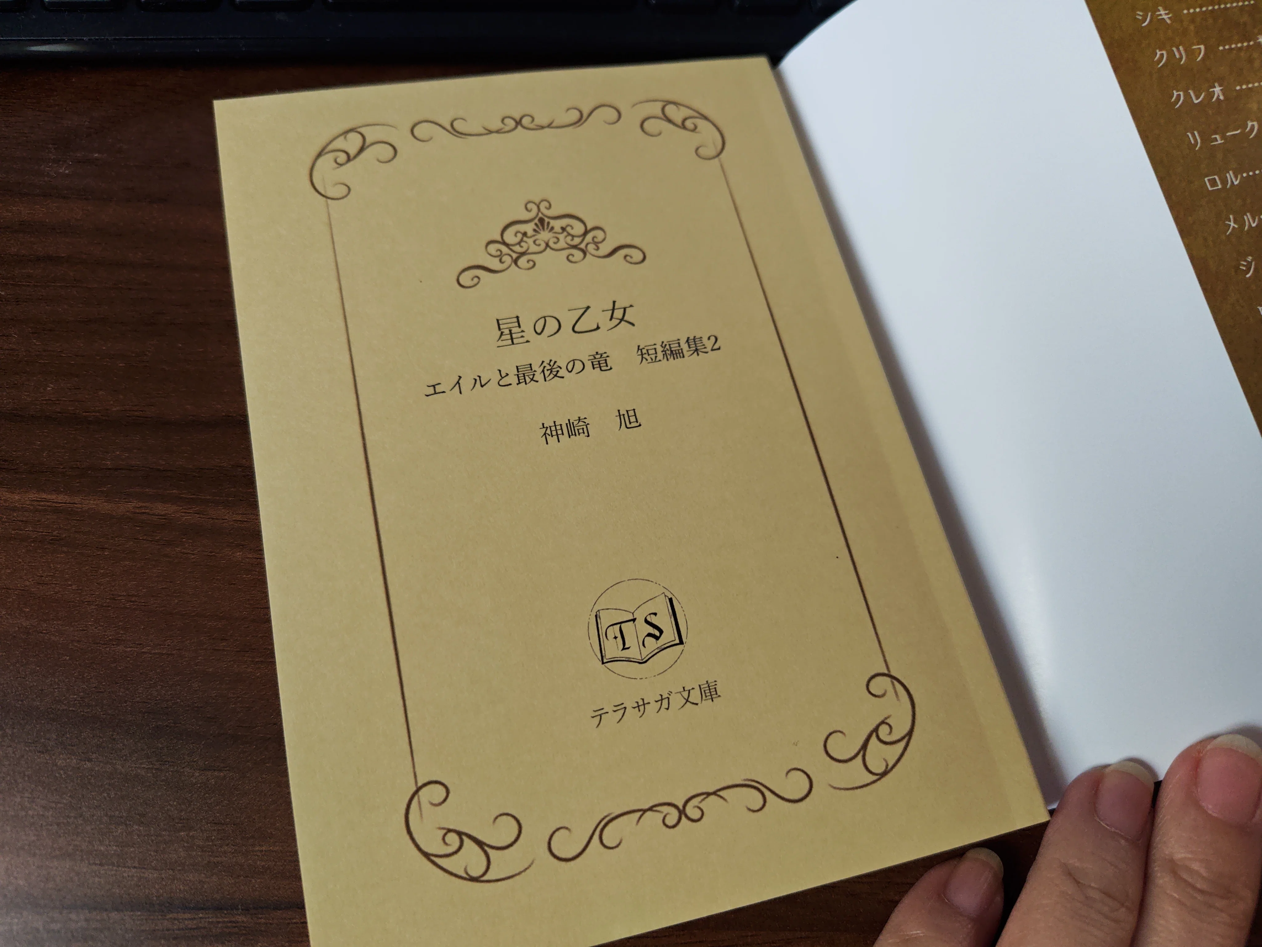 同人誌の装丁【文学フリマ東京42まであと16日】｜神崎 旭 | Terra Saga