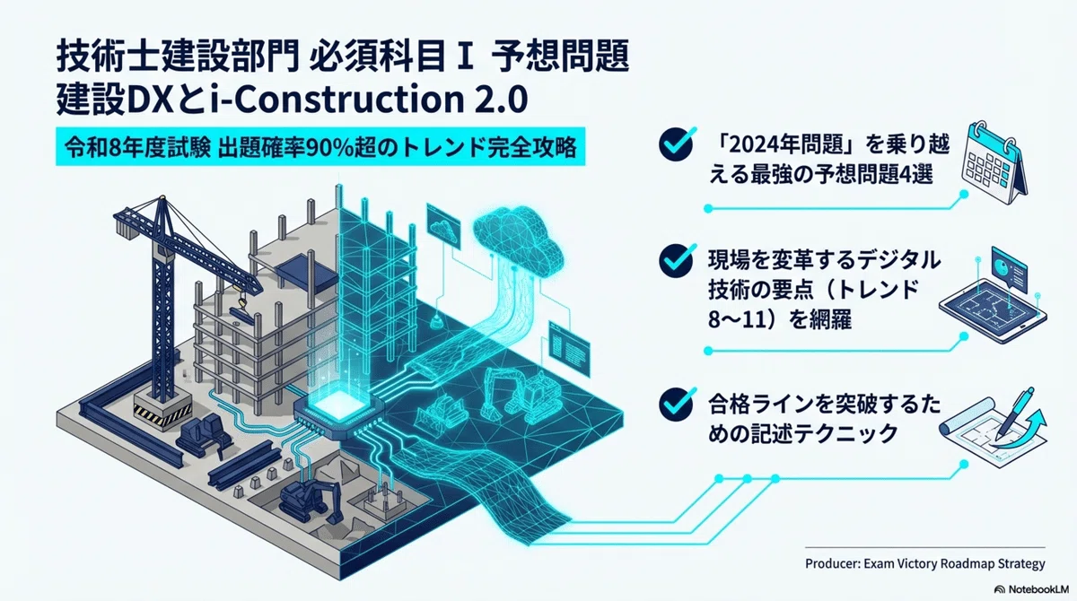 第11回：【令和8年度保存版】技術士建設部門 必須科目Ⅰ 予想問題11解