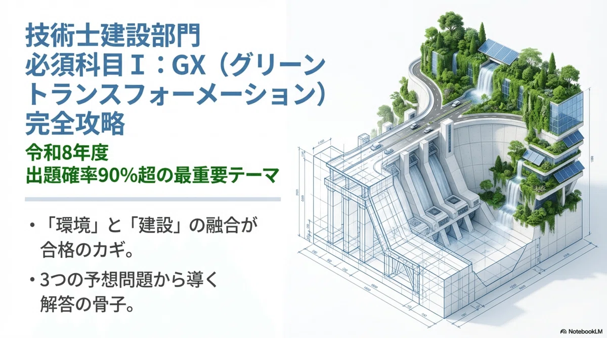 第14回：【令和8年度保存版】技術士建設部門 必須科目Ⅰ 予想問題14解