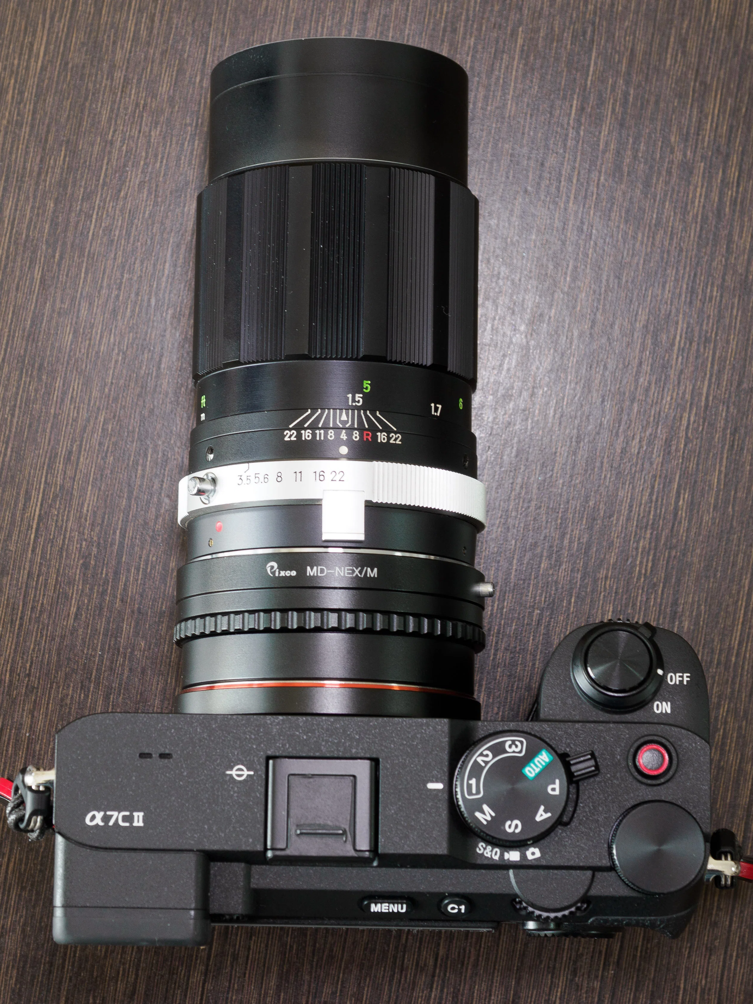 ヘリコイド付きマウントアダプターその2（with ROKKOR 135mm）｜shinsaka