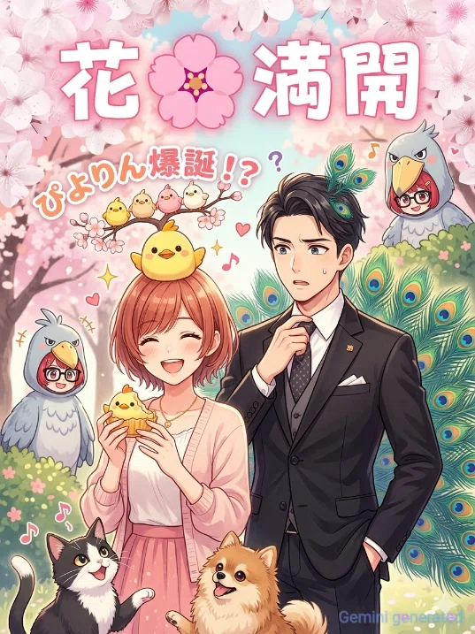 花満開、ぴよりん爆誕！？[１]