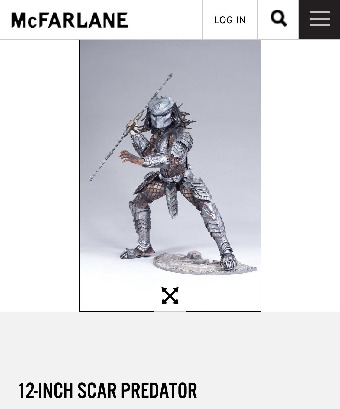 NECAだけじゃない！7インチのプレデター】McFarlane Toys AVP 