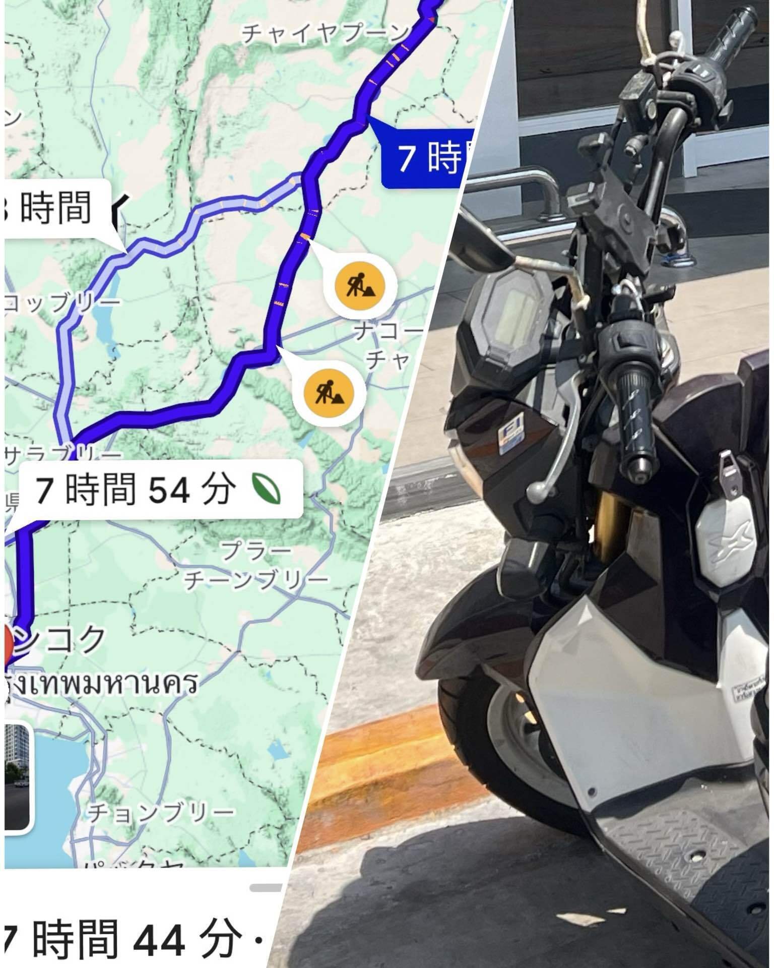 🇹🇭タイバイク旅】昭和の意地と肉体の限界。59歳、猛暑450kmの代償